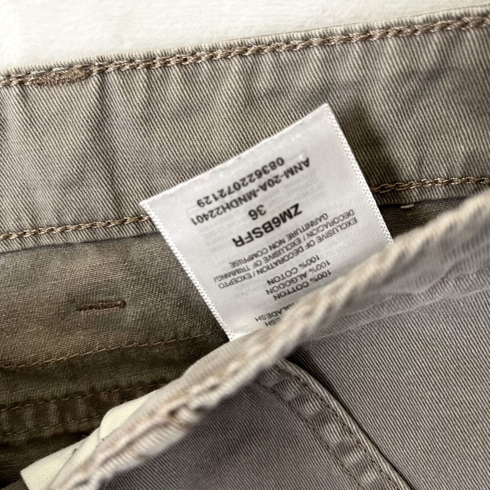 Wrangler Wrangler Shorts Mens 36 Khaki Brown Cargo Stretch 10 Inseam Utility Casual Belt Pockets Army Outdoor Front Flat Regular Cotton Spandex Bagged Brown Size US 36 / EU 52 - 5 Thumbnail