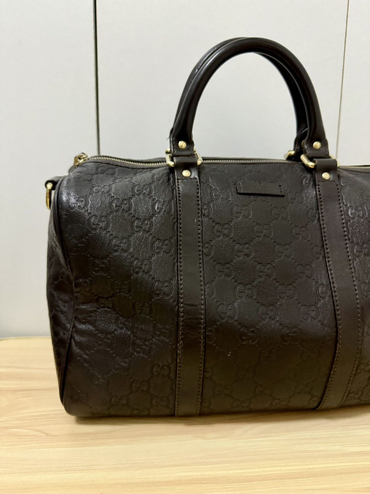 Gucci Gucci Guccissima Joy Boston leather bag Size ONE SIZE - 3 Thumbnail