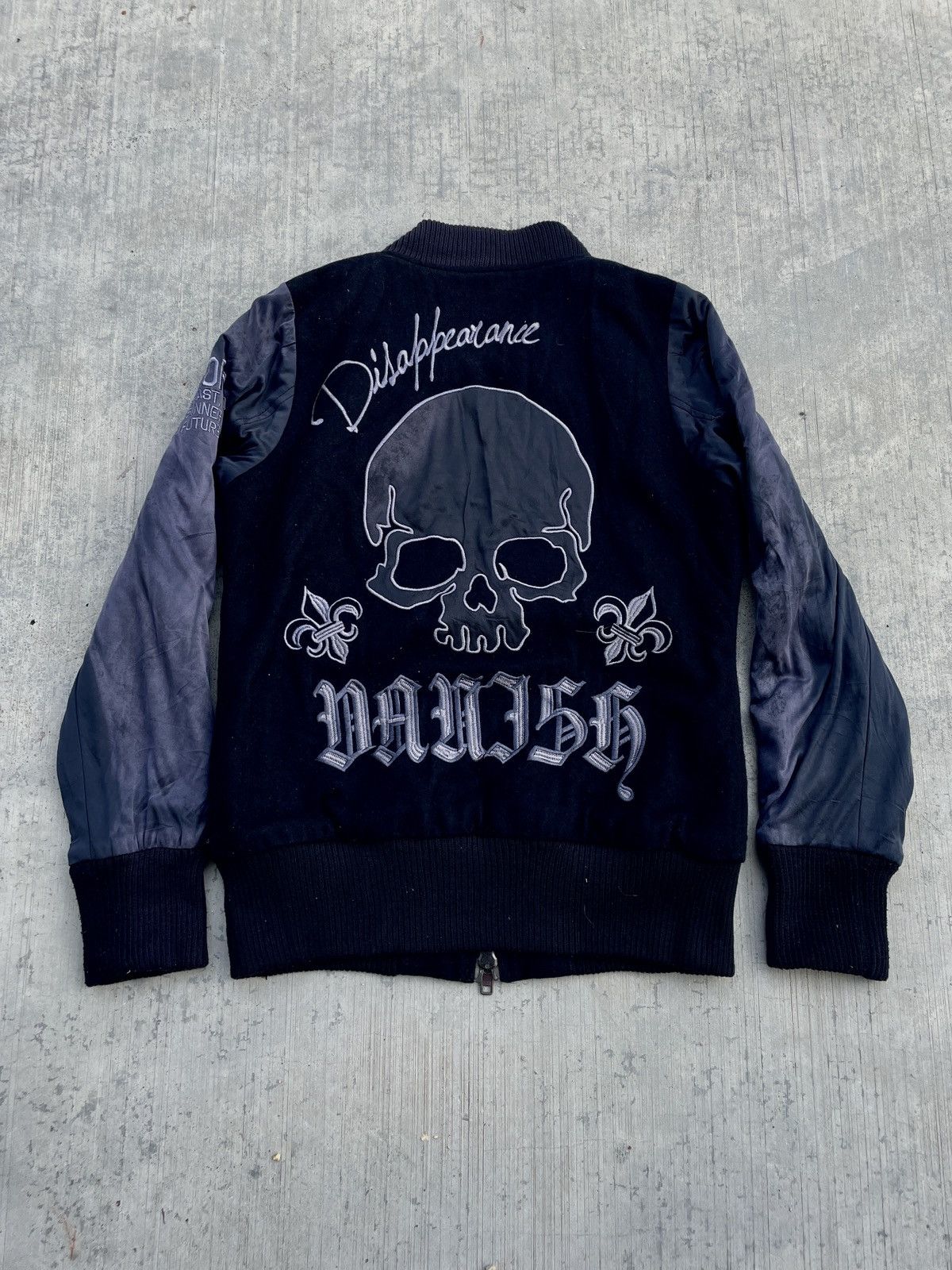 Japanese Brand 2000s Japanese ghost of harlem varsity jacket Size US S / EU 44-46 / 1 - 1 Thumbnail