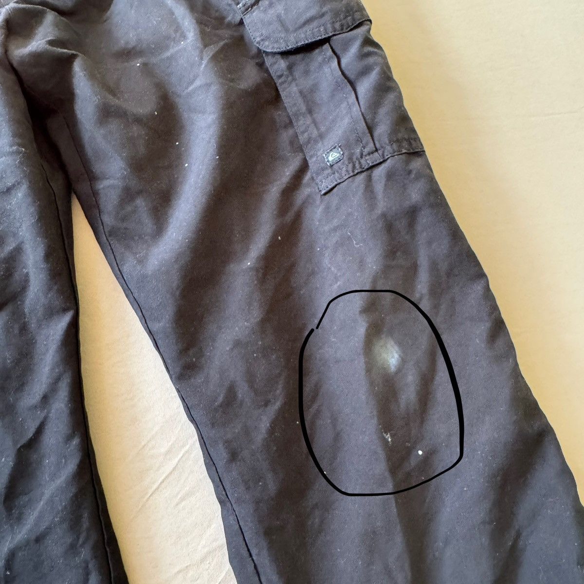 Quiksilver Cyber Y2K Quiksilver Lined Cargo Pants Size 26" / US 2 / IT 38 - 6 Thumbnail