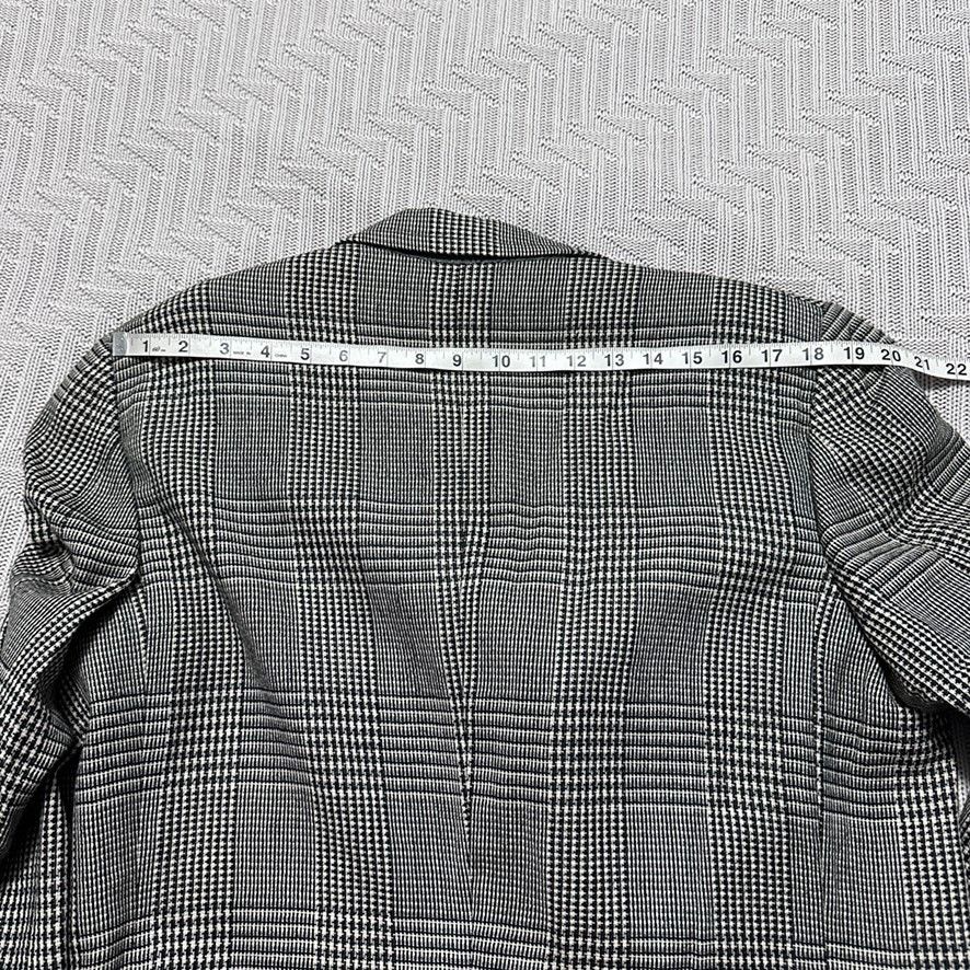 Vintage Vintage black and white Glen Check plaid blazer sport coat Size 44R - 9 Thumbnail