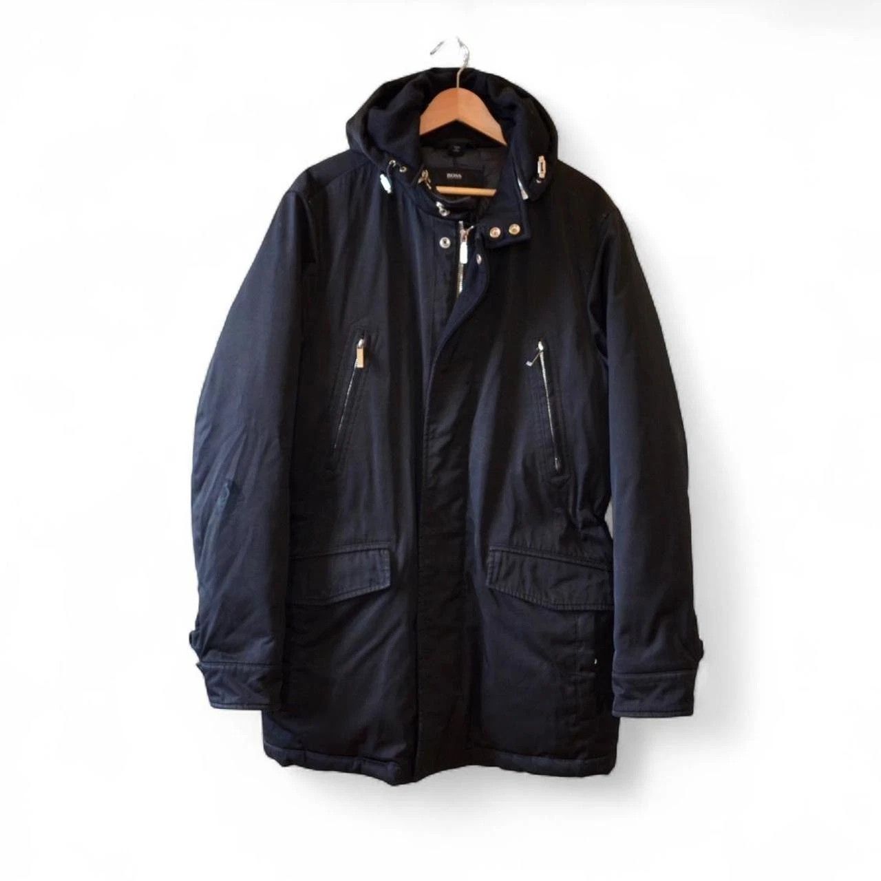 Hugo Boss $995 Hugo Boss winter ultra warm black down parka 36R Size US S / EU 44-46 / 1 - 1 Thumbnail