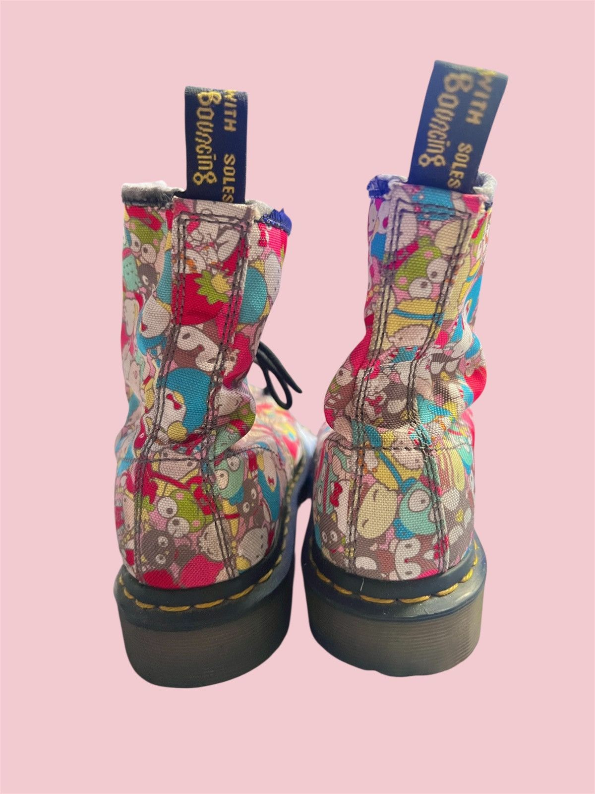 Dr. Martens Dr Martens Hello Kitty Sanrio Limited Edition boots Size US 6 / IT 36 - 3 Thumbnail