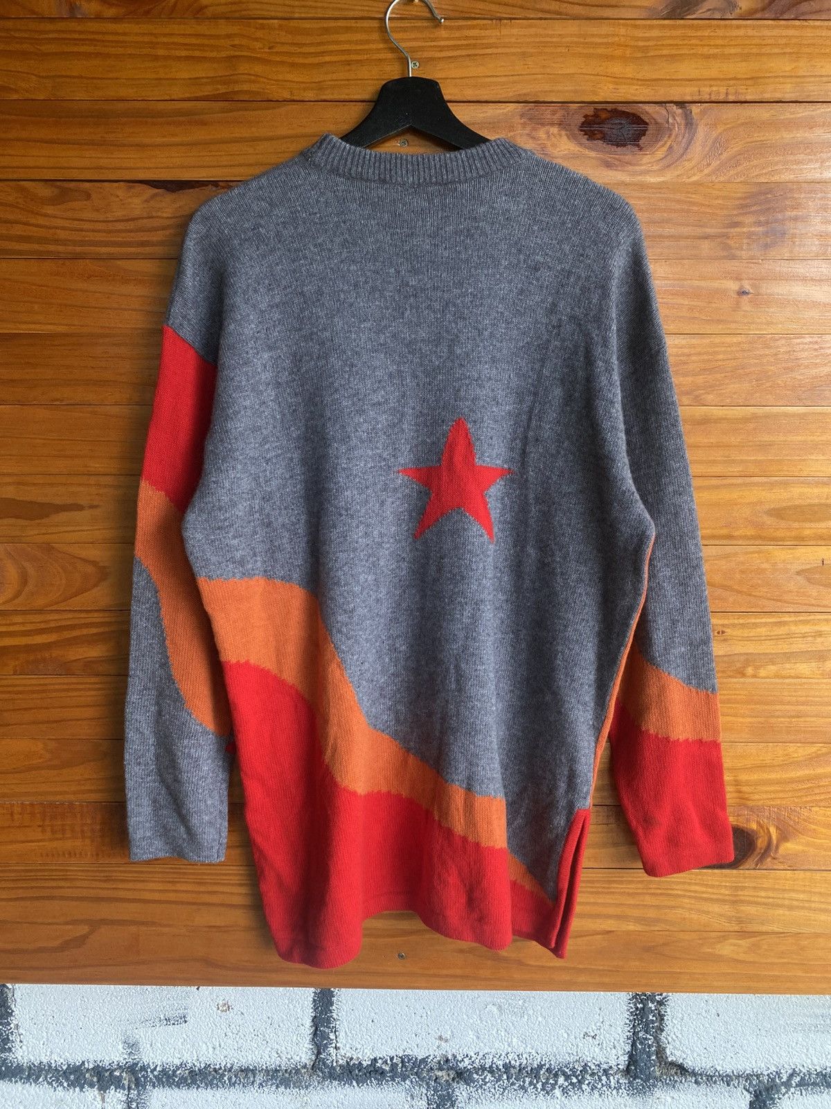 Krizia Uomo Vintage Poi… by Krizia Italy Wool & Angora Knit Sweater Size US M / EU 48-50 / 2 - 8 Thumbnail