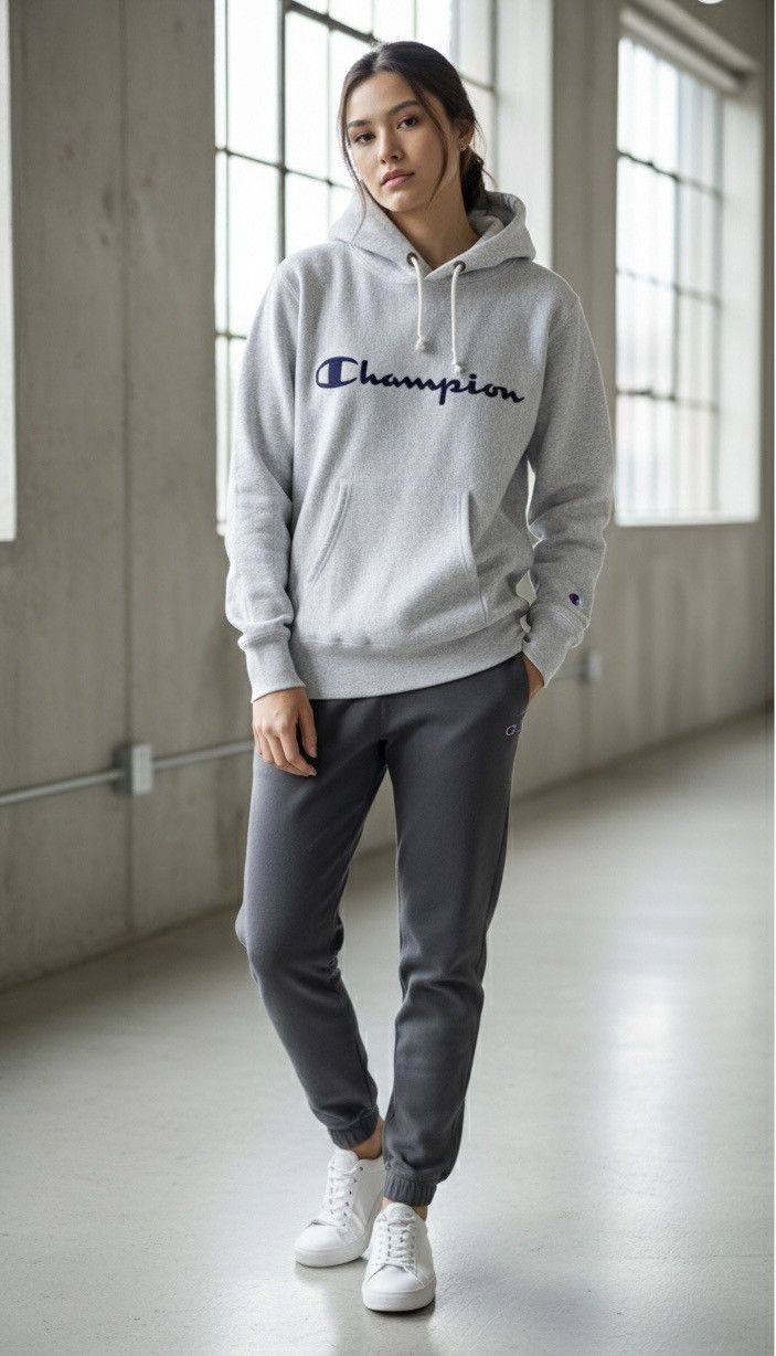 Champion Champion Reverse Weave hoodie embroidered logo Size US M / EU 48-50 / 2 - 1 Thumbnail