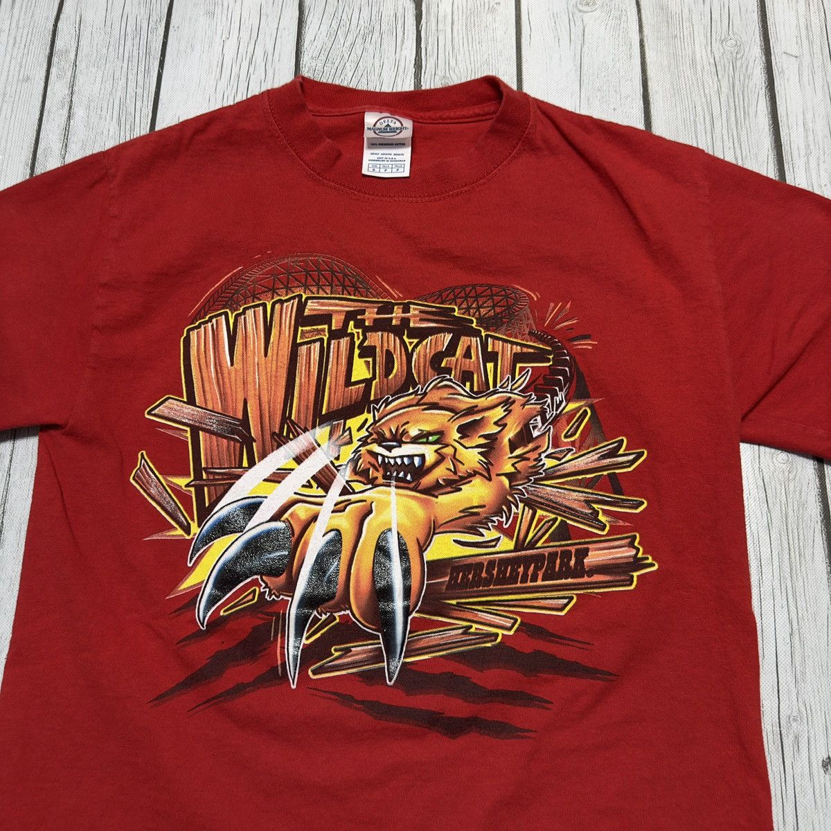 Delta × Vintage Vintage Wildcat Hersheypark tee Size US S / EU 44-46 / 1 - 3 Thumbnail