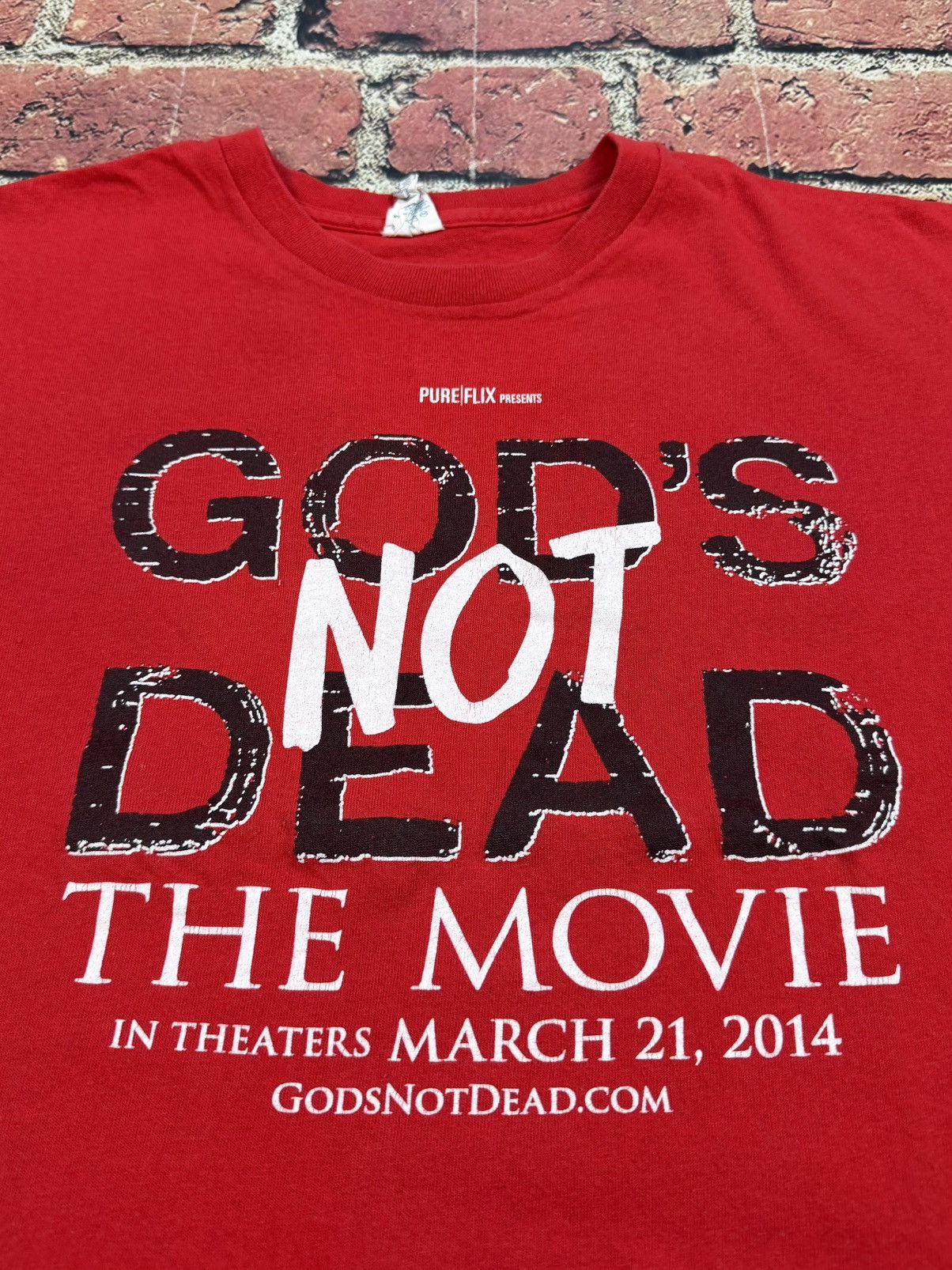 Delta Winter Jam 2014 Volunteer Tee Newsboys God’s Not Dead Movie Size US XL / EU 56 / 4 - 4 Thumbnail