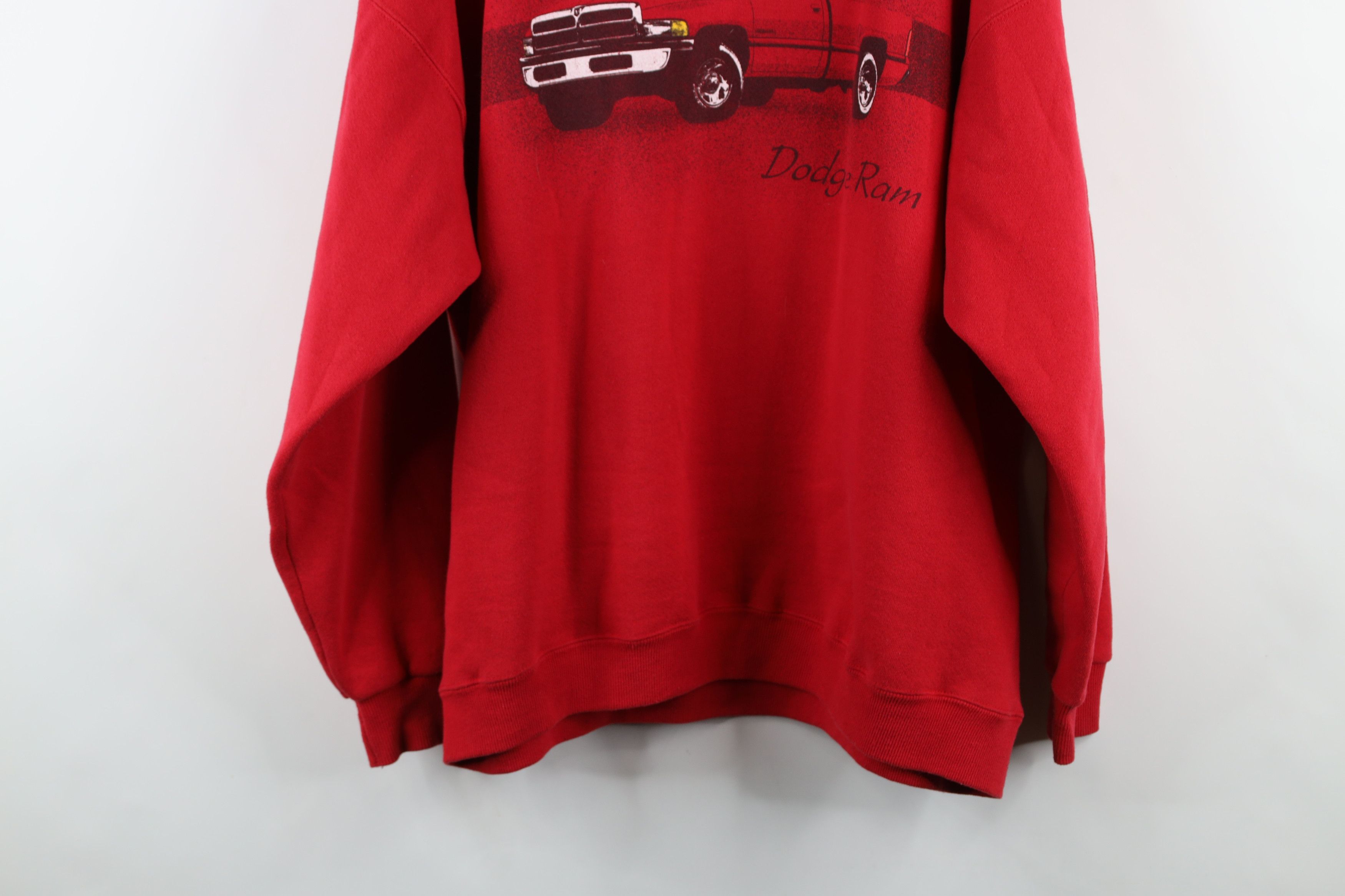 Vintage Vintage 90s Spell Dodge Ram Truck Crewneck Sweatshirt USA Size US XXL / EU 58 / 5 - 14 Thumbnail