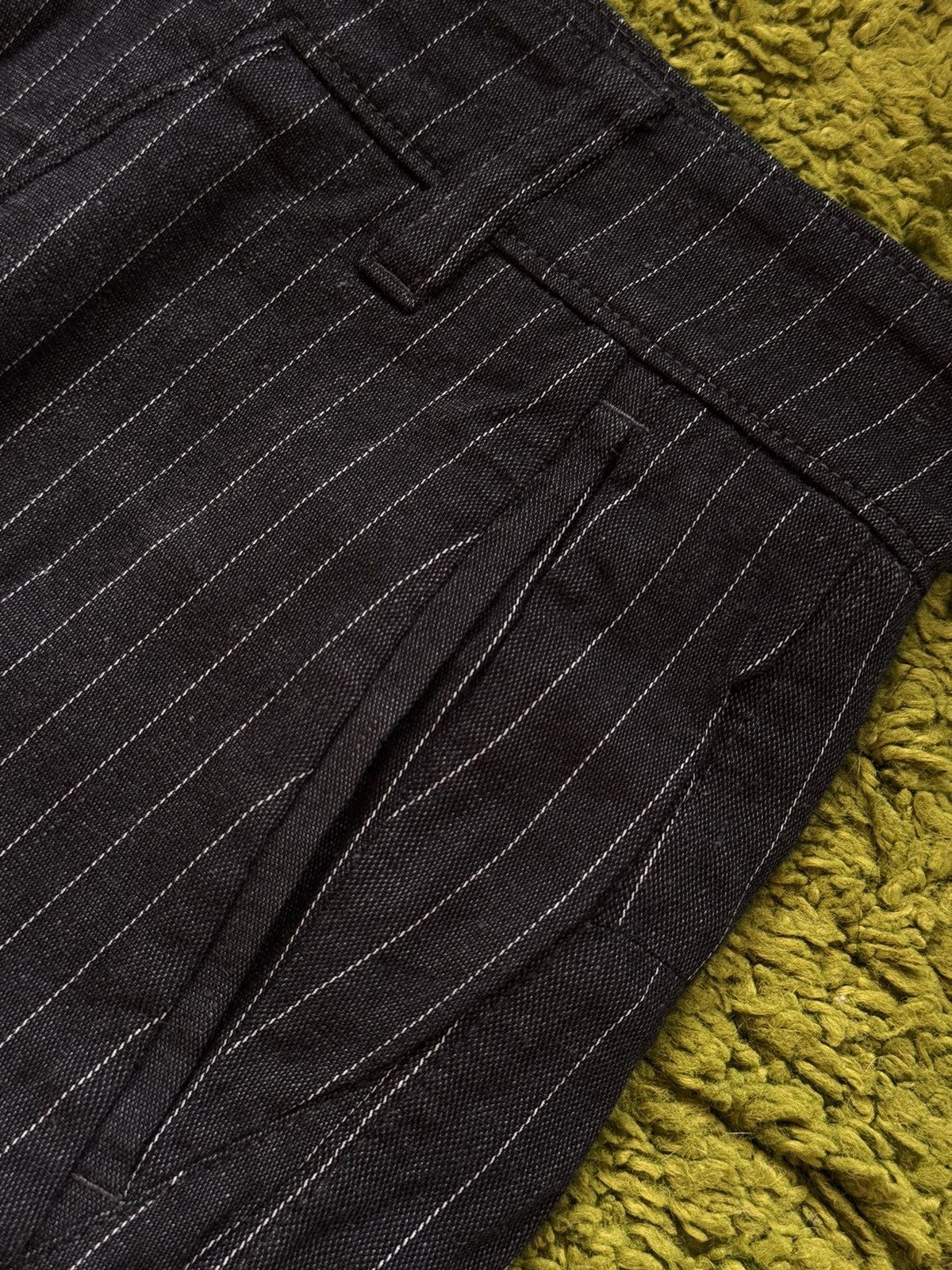 Hysteric Glamour High Use avant garde striped Japanese gothic style pants Y2K Size 28" / US 6 / IT 42 - 5 Thumbnail
