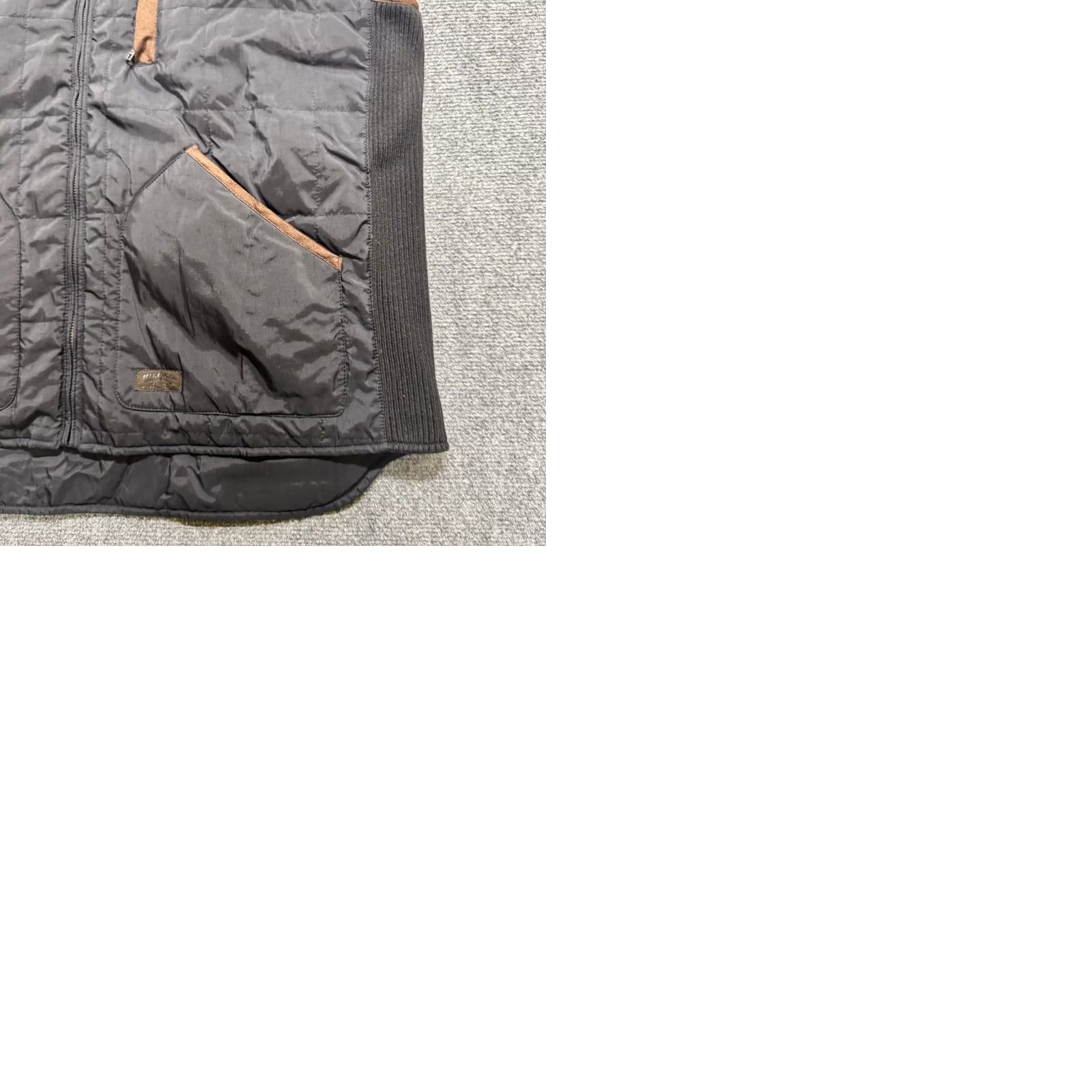 Tommy Hilfiger Tommy Hilfiger Puffer Vest Jacket Black 2XLT Men Nylon Plaid Lined Outdoor Big & Tall Size US XXL / EU 58 / 5 - 9 Thumbnail