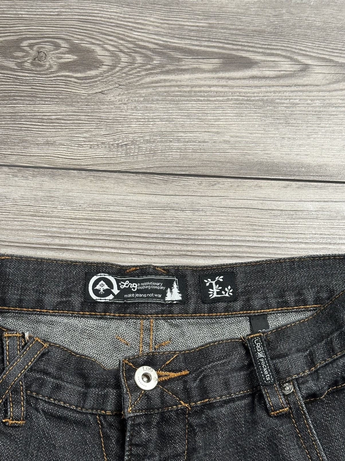 LRG × Vintage Crazy Vintage Y2K LRG Baggy Jeans Size US 36 / EU 52 - 5 Thumbnail