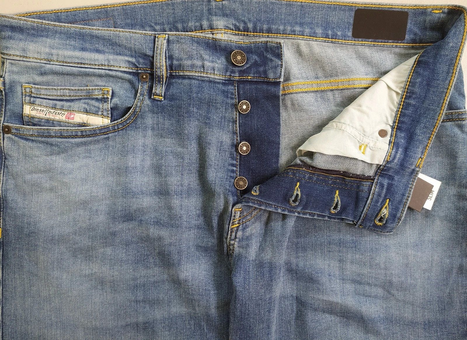Diesel Diesel D-LUSTER L.32 MENS JEANS T/9955 Size US 34 / EU 50 - 5 Thumbnail
