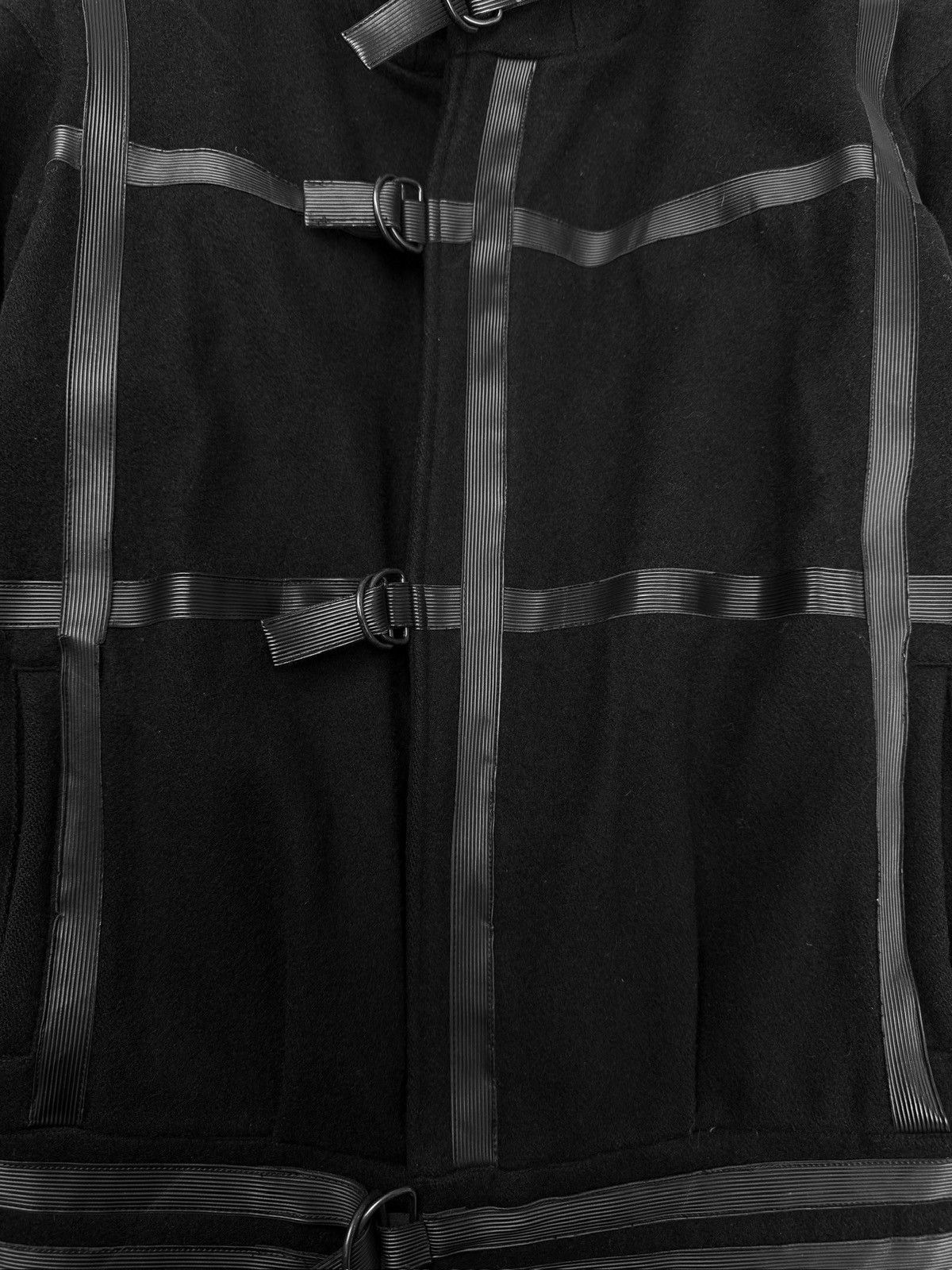 Raf Simons AW02 Raf Simons ‘Virginia Creeper’ Multi-Strap Wool Bondage Jacket Size US S / EU 44-46 / 1 - 3 Thumbnail