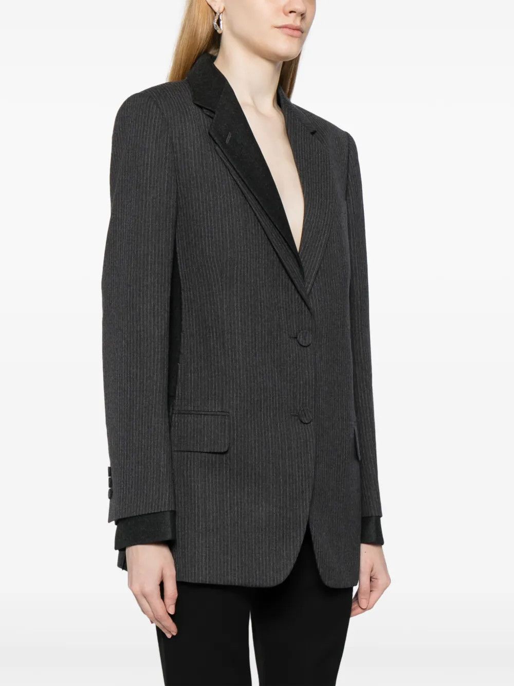 Fendi o1y0925 Blazer in Gray Size M / US 6-8 / IT 42-44 - 2 Thumbnail