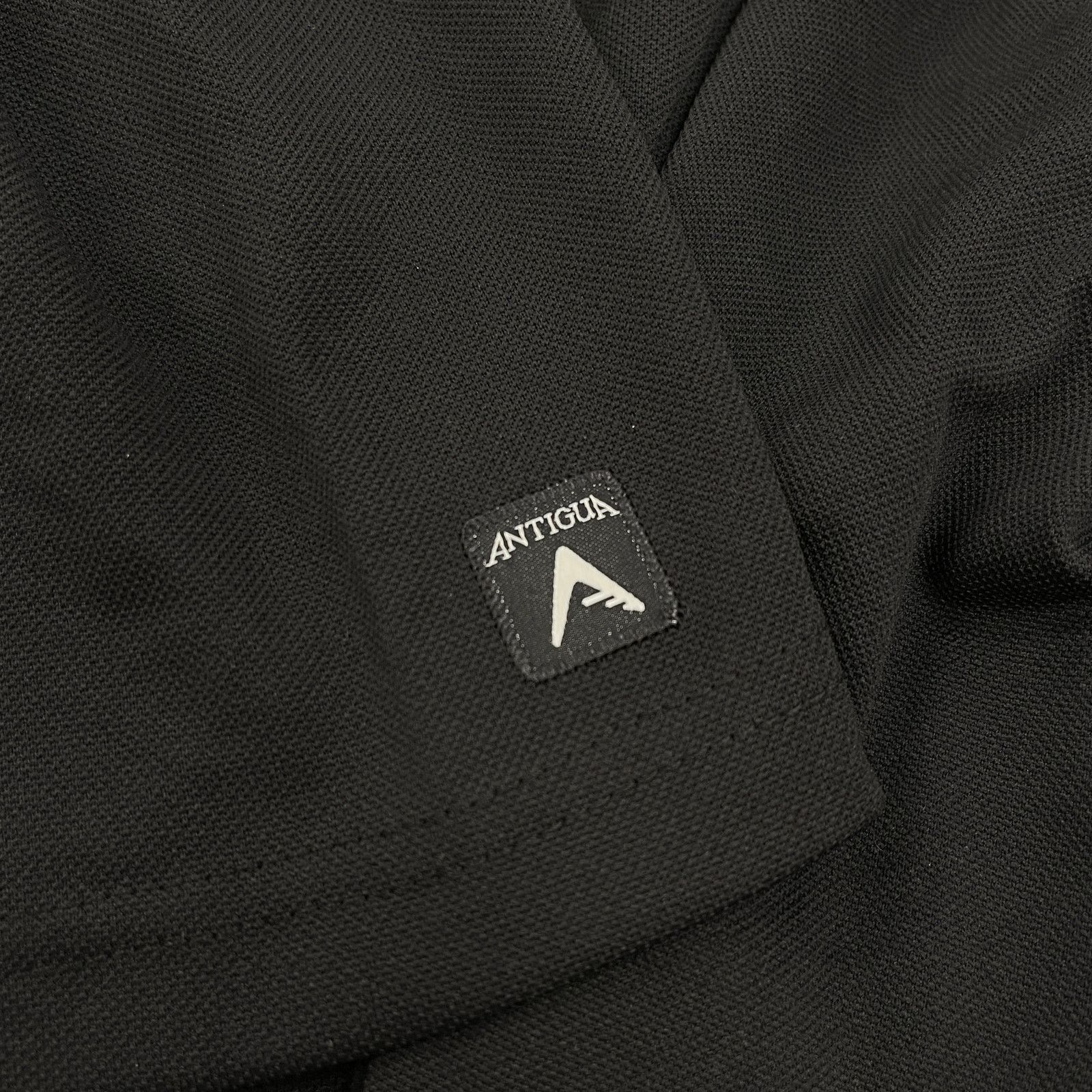 NFL Antigua Black San Francisco 49ers Tonal Logo Apex Polo Tee Size US XL / EU 56 / 4 - 4 Thumbnail