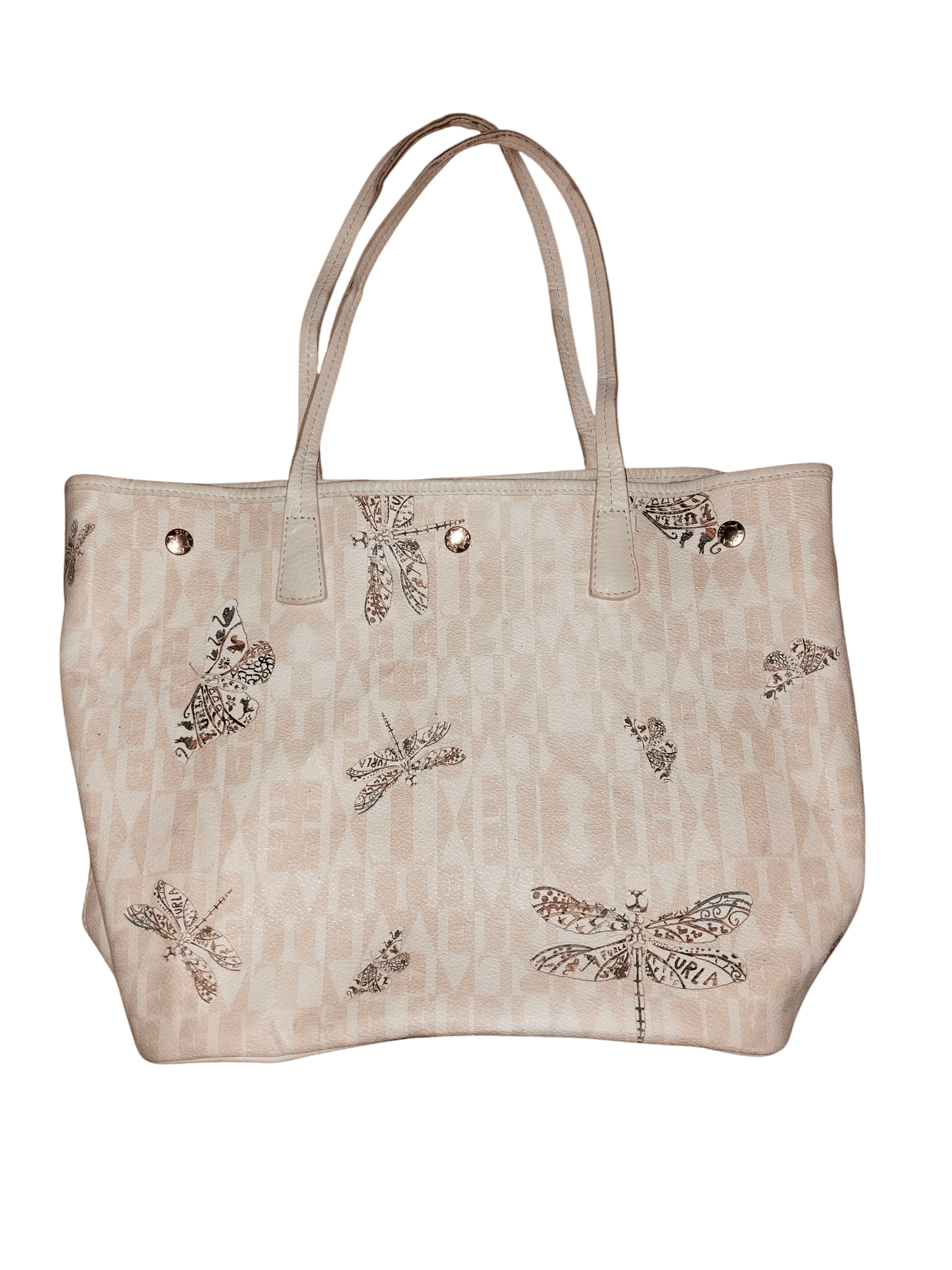 Furla FURLA Dragonfly Print Tote Bag Size ONE SIZE - 1 Thumbnail