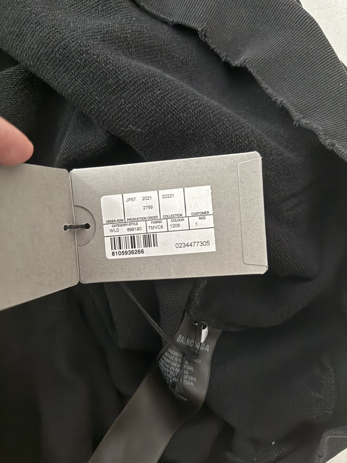 Balenciaga *RARE* Balenciaga AW22 Be Different Hoodie SZ.1 Size US S / EU 44-46 / 1 - 9 Thumbnail