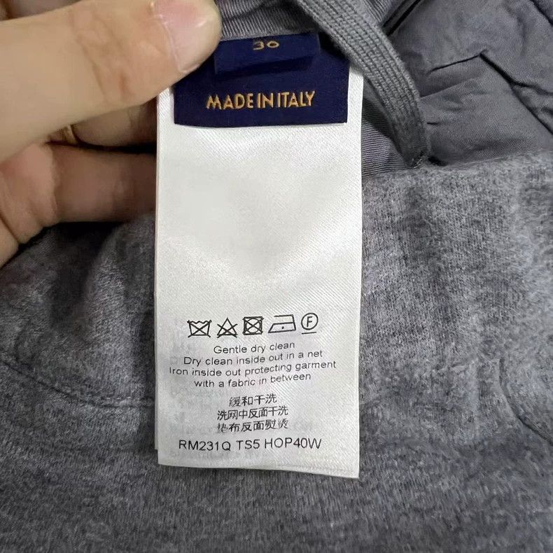 Louis Vuitton Louis Vuitton Grey Pin Trousers Size US 36 / EU 52 - 3 Thumbnail