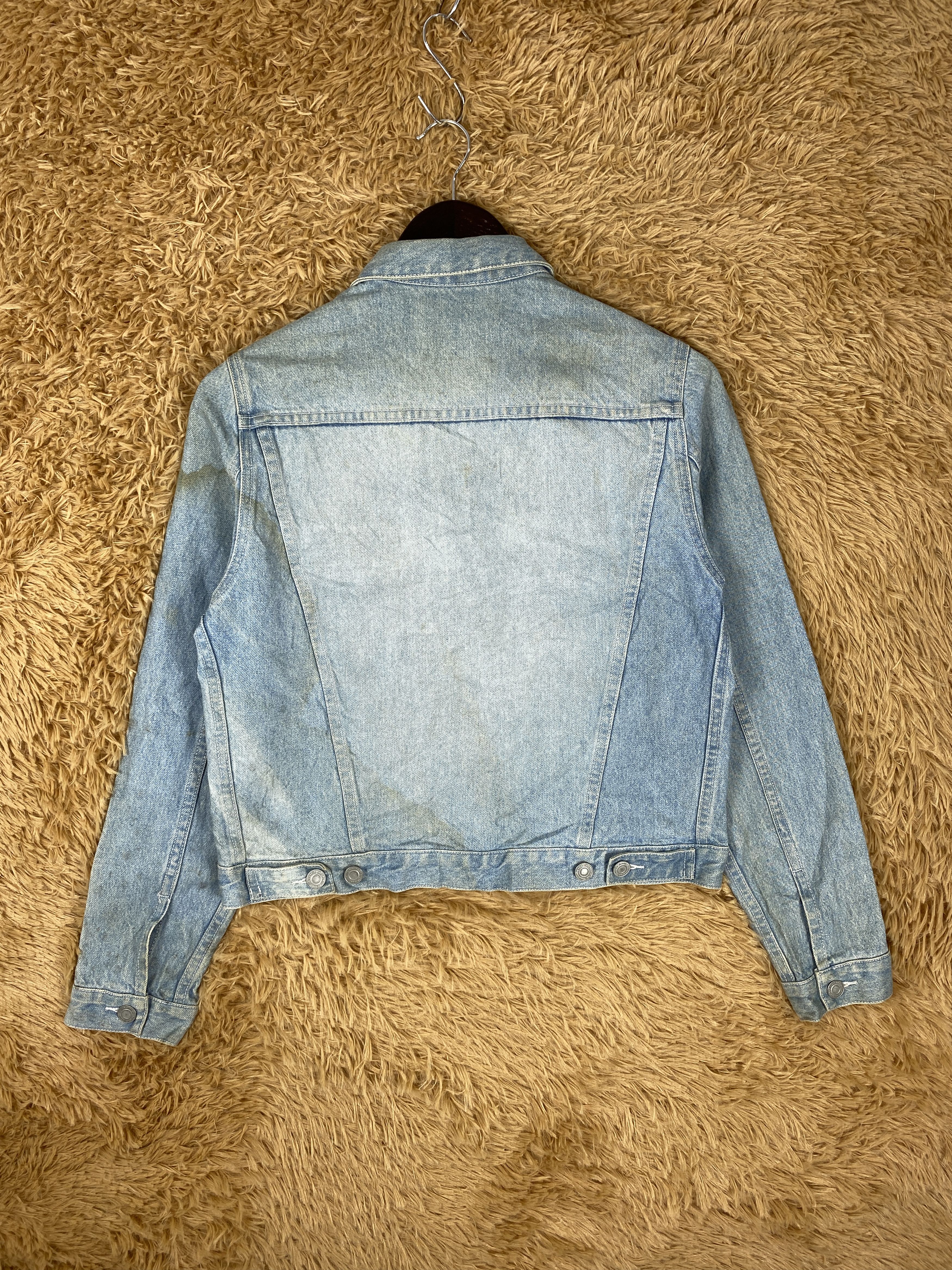Uniqlo Vintage Uniqlo Button Denim Jacket J2138 Size S / US 4 / IT 40 - 6 Thumbnail