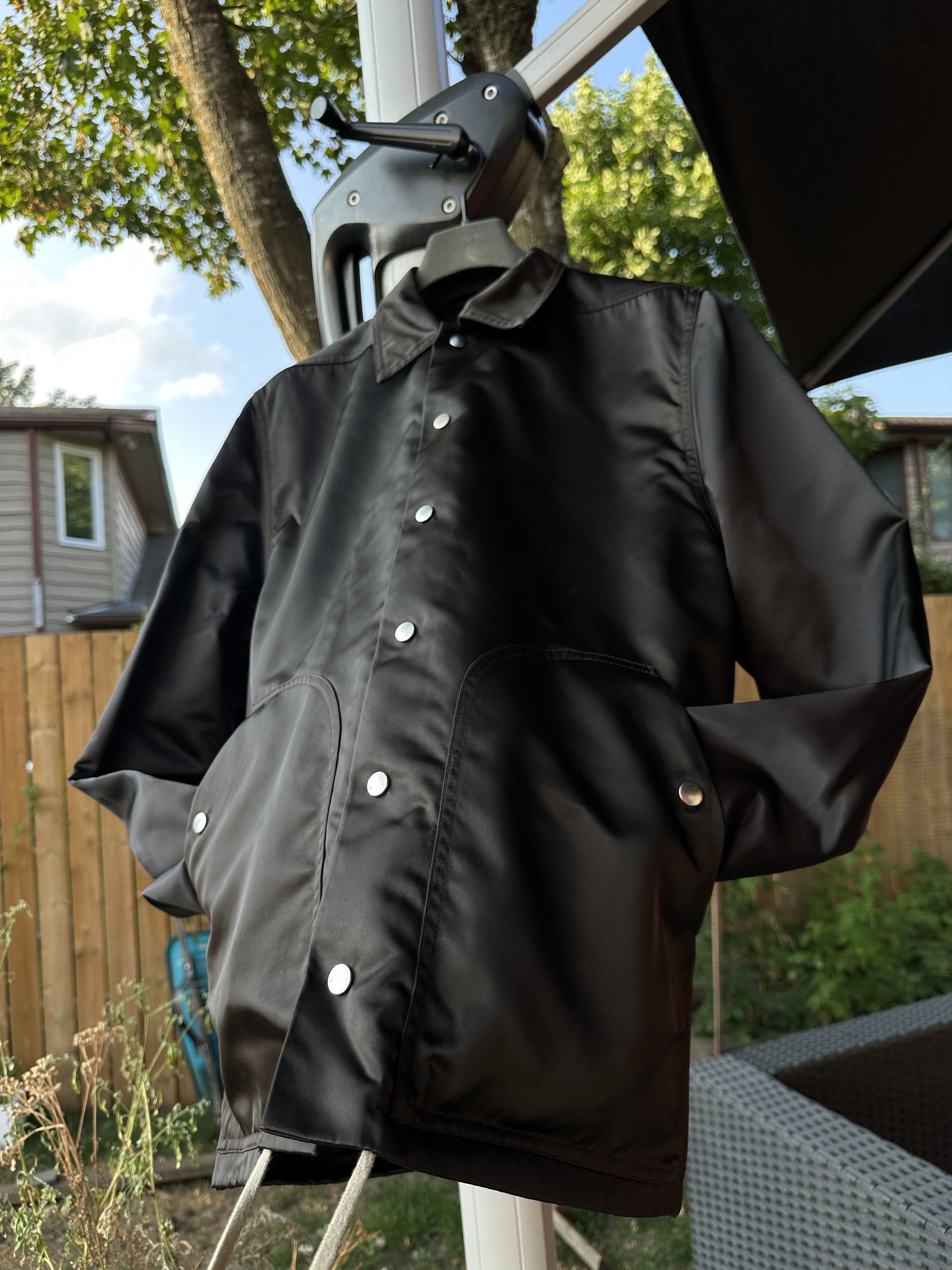 Rick Owens S/S 2020 Tecuatl Bauhaus Coach Jacket Size US S / EU 44-46 / 1 - 2 Thumbnail