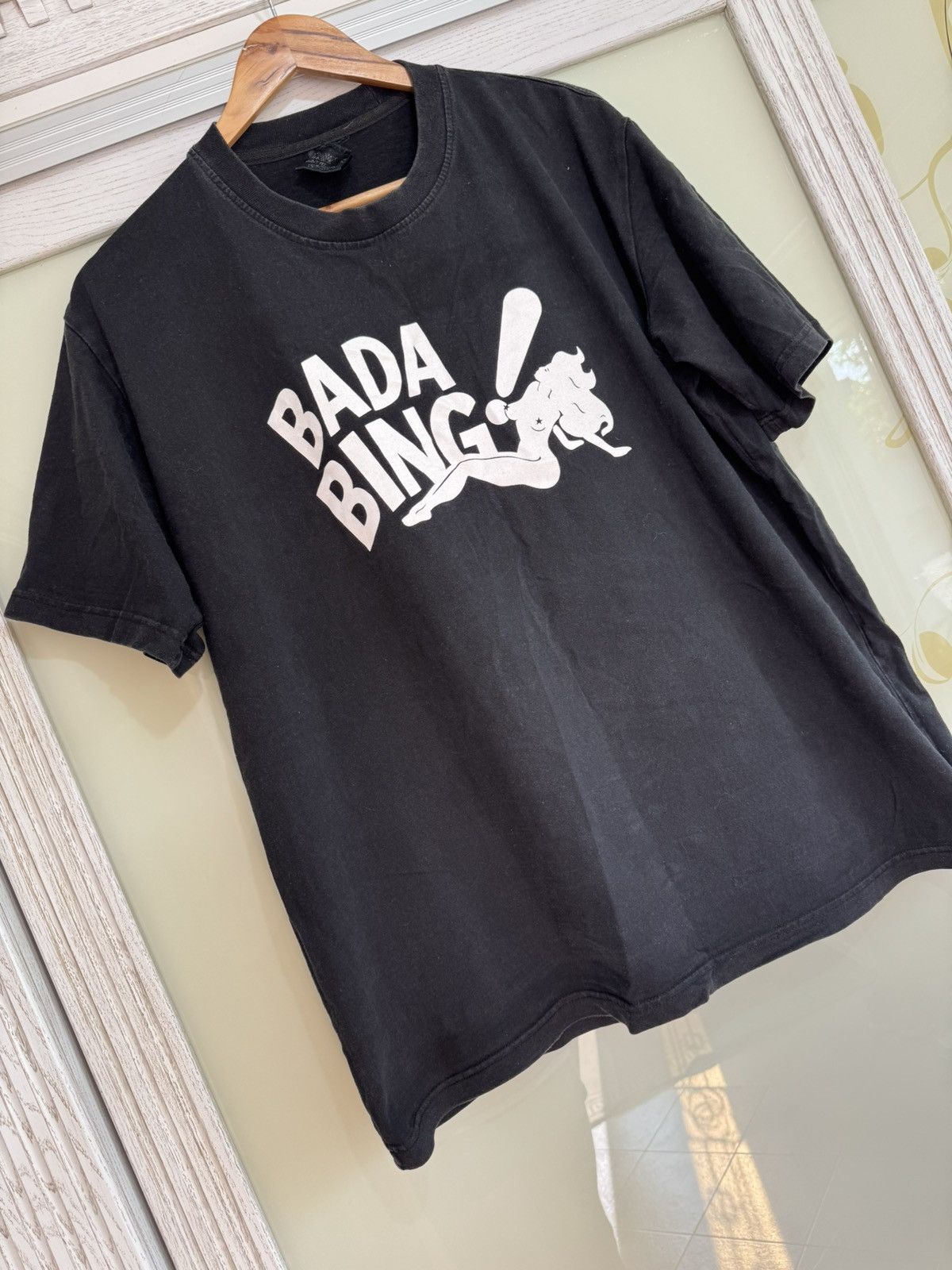 Vintage Vintage Bada Bing 2000 The Sopranos HBO Girl Tee Rare Shirt Size US L / EU 52-54 / 3 - 4 Thumbnail