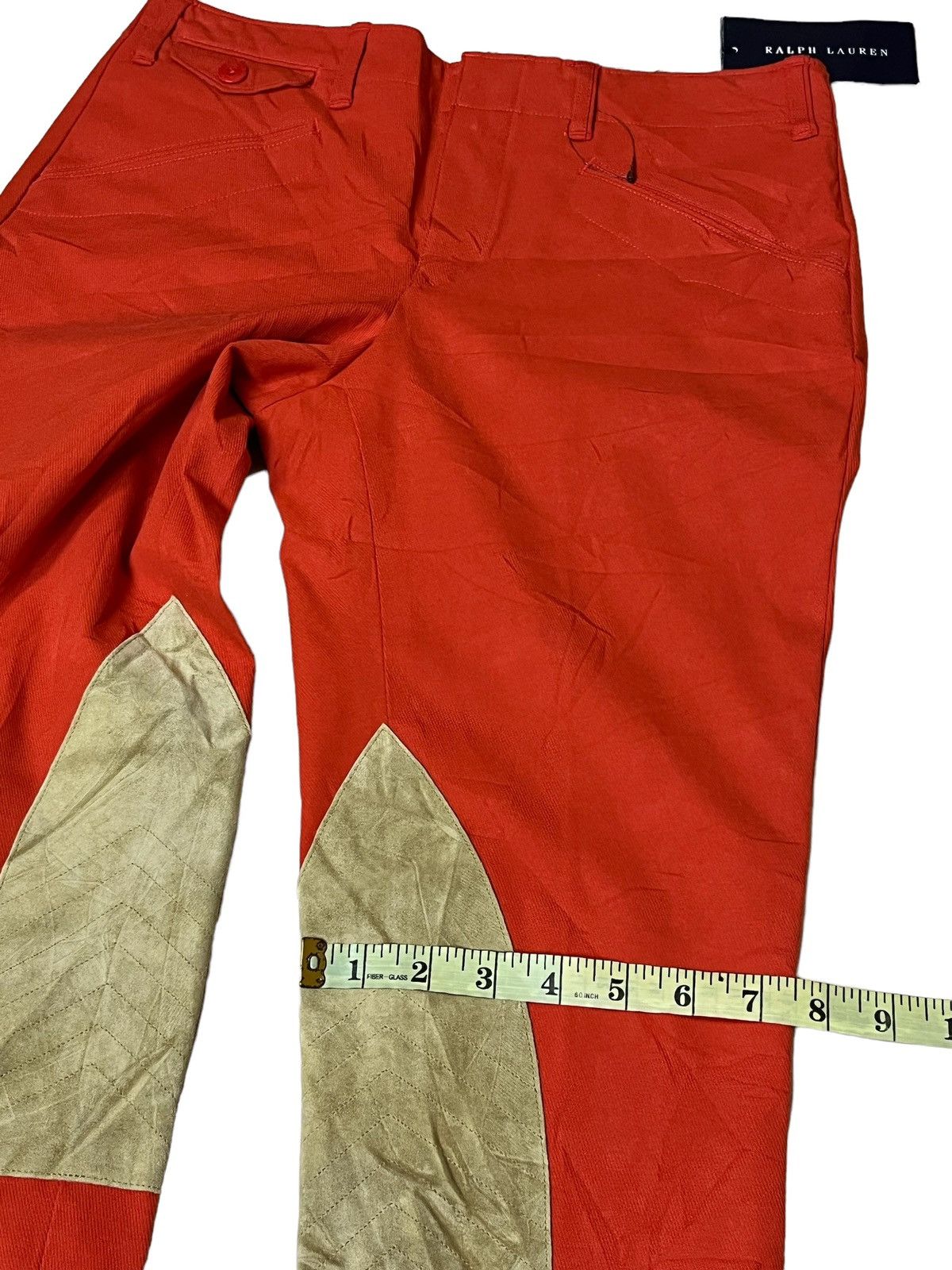 Polo Ralph Lauren NEW🔥RALPH LAUREN WOMEN SUEDE TRIM EQUESTRIAN RIDING PANT Size 30" / US 8 / IT 44 - 13 Thumbnail