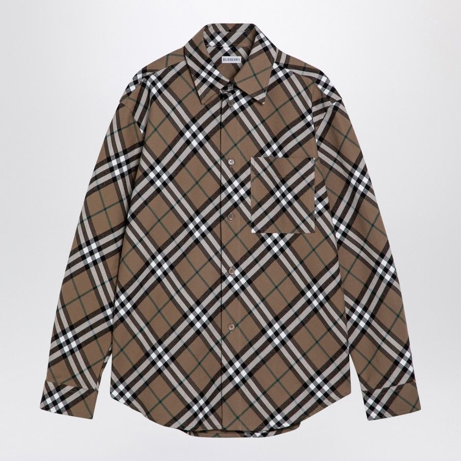 Burberry o1d2blof0125 Cotton Shirt in Multicolor Size US L / EU 52-54 / 3 - 1 Thumbnail