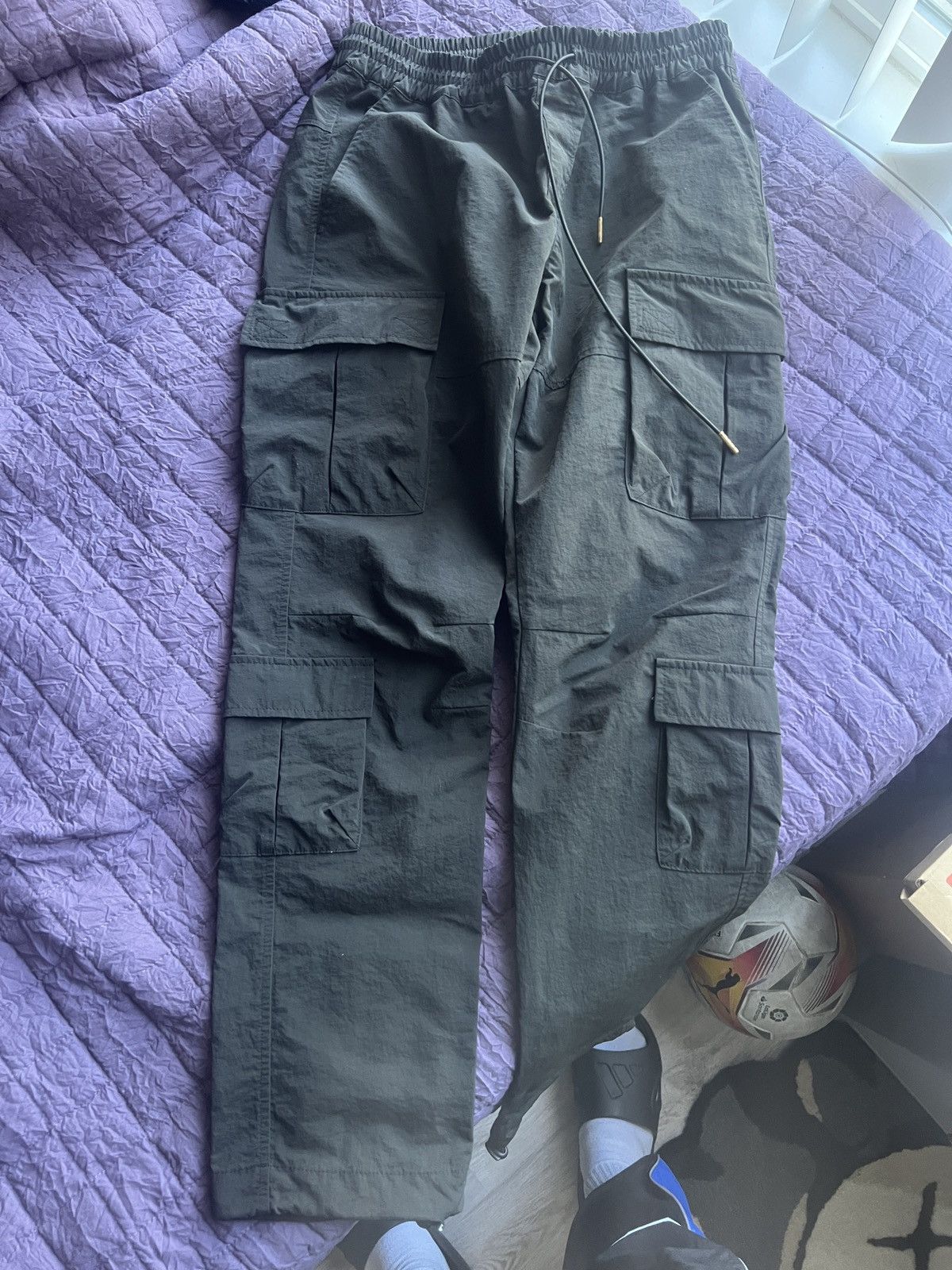Richie Le Collection Riche le Carbon Black 2.0 cargo pants Size US 32 / EU 48 - 5 Thumbnail