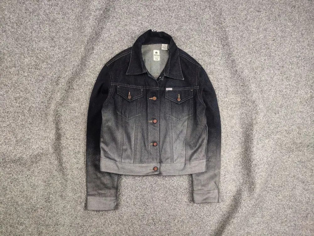 Enyce Vintage Enyce hysteric glamour Style Gradient Denim jacket Size M / US 6-8 / IT 42-44 - 1 Thumbnail