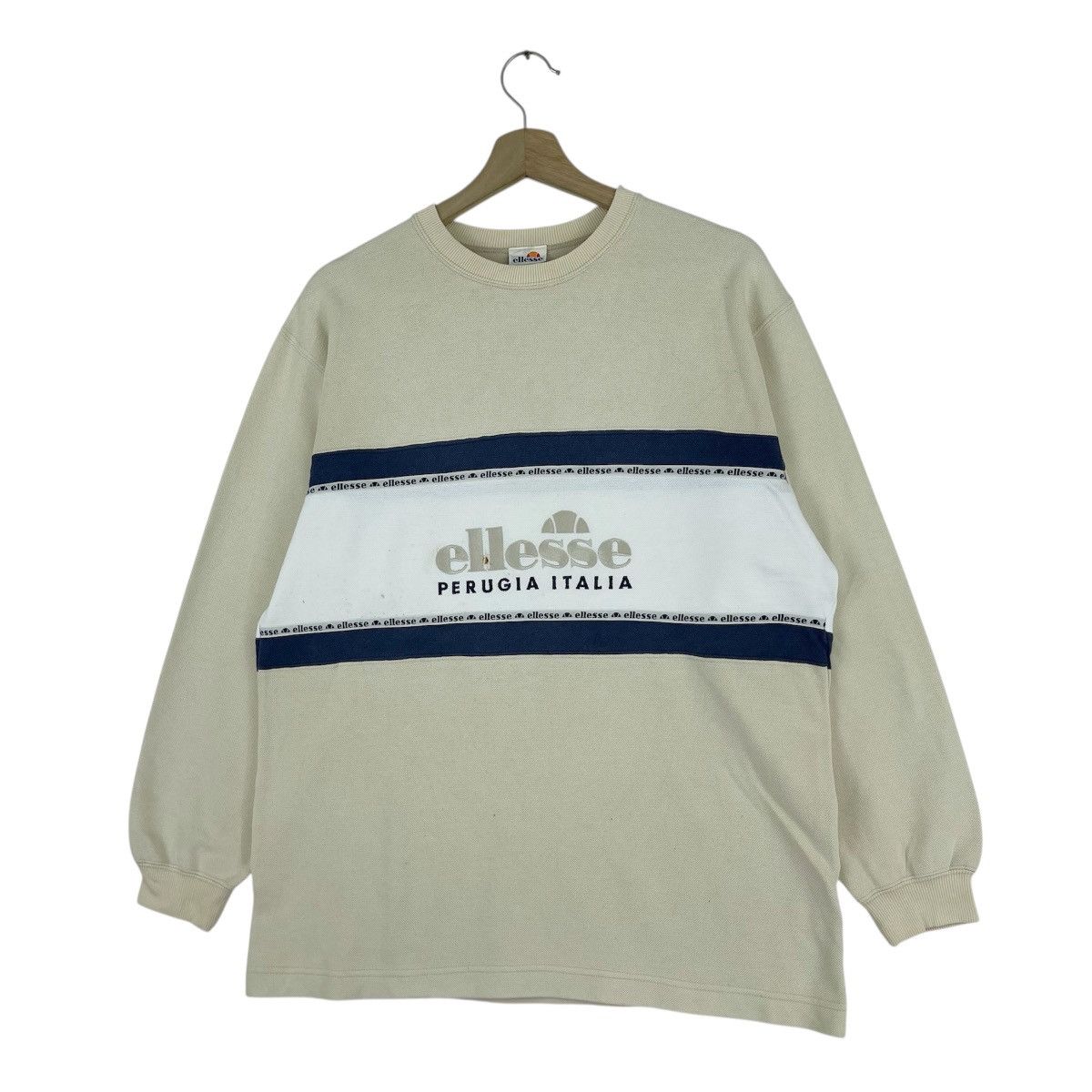 Ellesse Vintage Ellesse Perugia Italia Sweatshirt Size M / US 6-8 / IT 42-44 - 2 Thumbnail