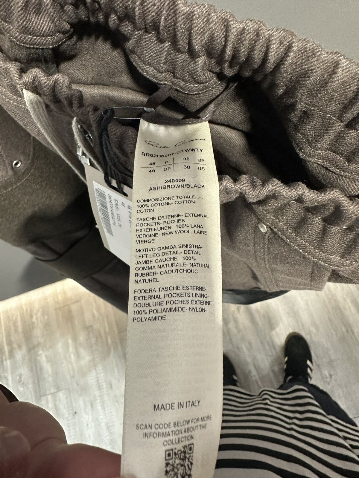 Rick Owens Porterville Wide Bela Pants