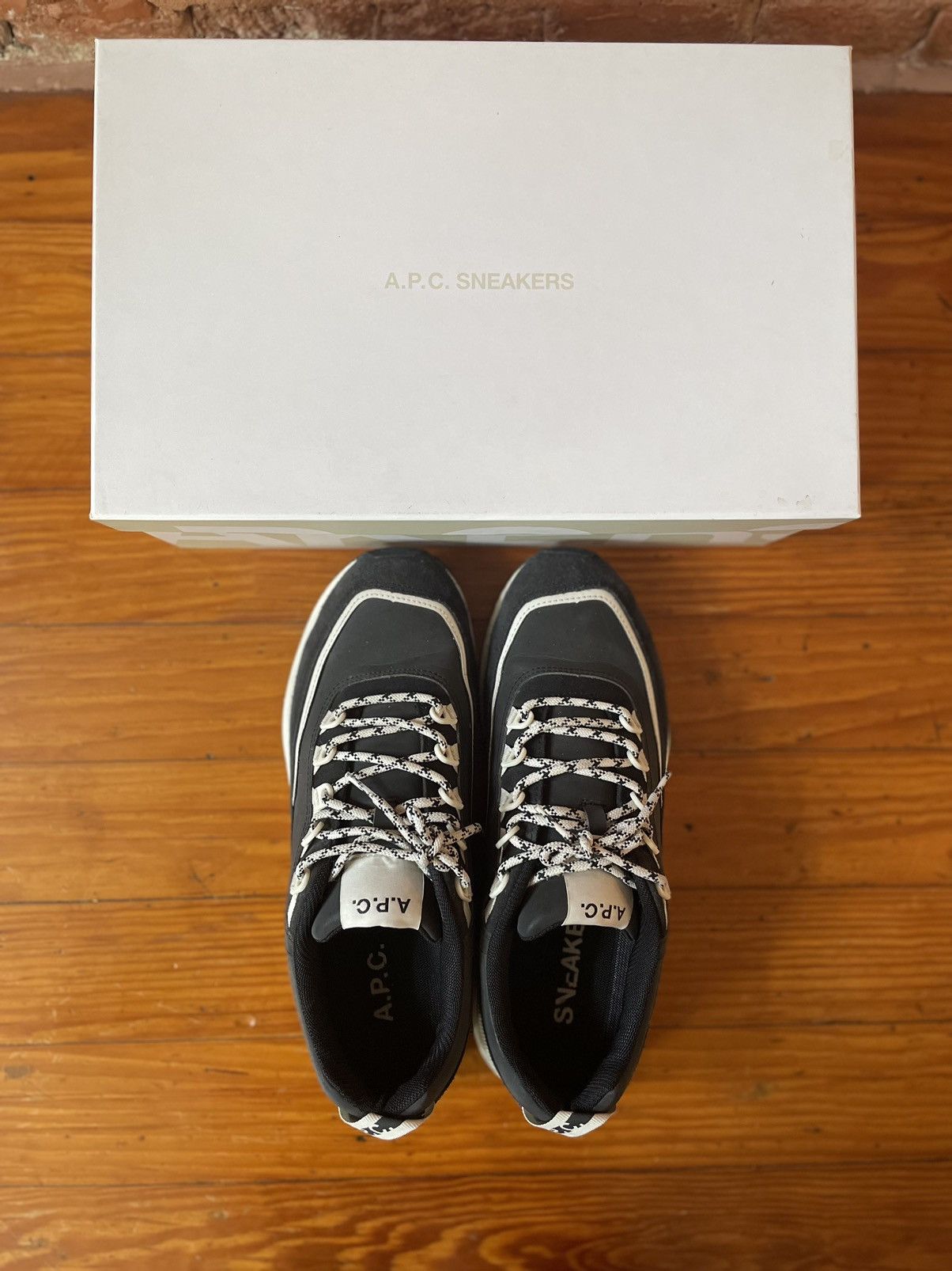 A.P.C. A.P.C. Anthracite Jay Sneakers size 46 Size US 13 / EU 46 - 11 Thumbnail