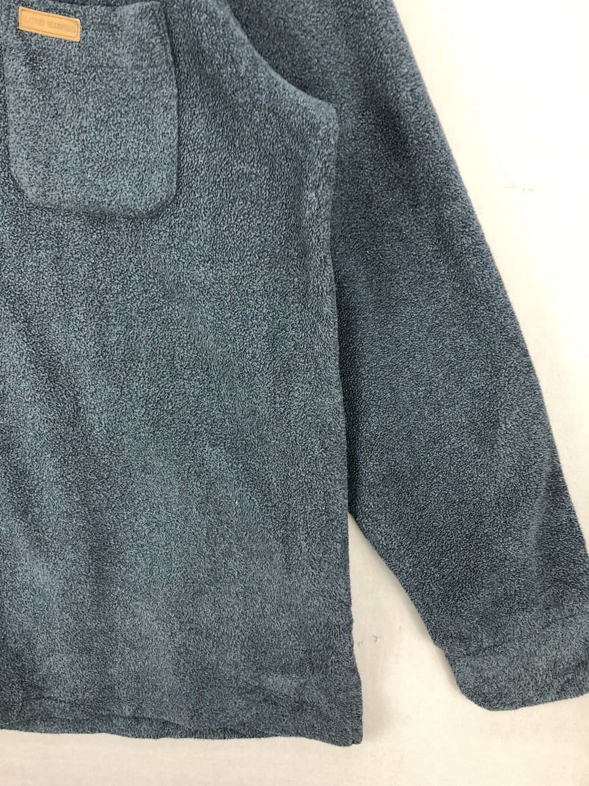Japanese Brand × Vintage Vintage Claudio Valentino Long Sleeve Fleece T-shirt Size US XL / EU 56 / 4 - 3 Thumbnail