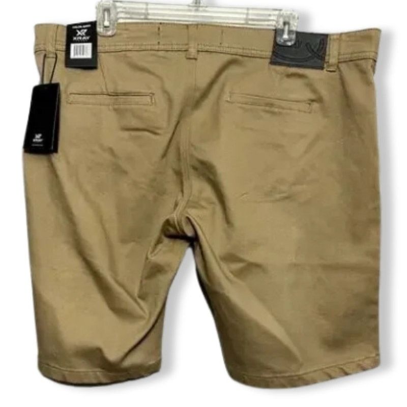 Xray Footwear Xray Shorts Flat Front Pockets Belt Loops Khaki Men's 40 NWT Size US 40 / EU 56 - 4 Thumbnail