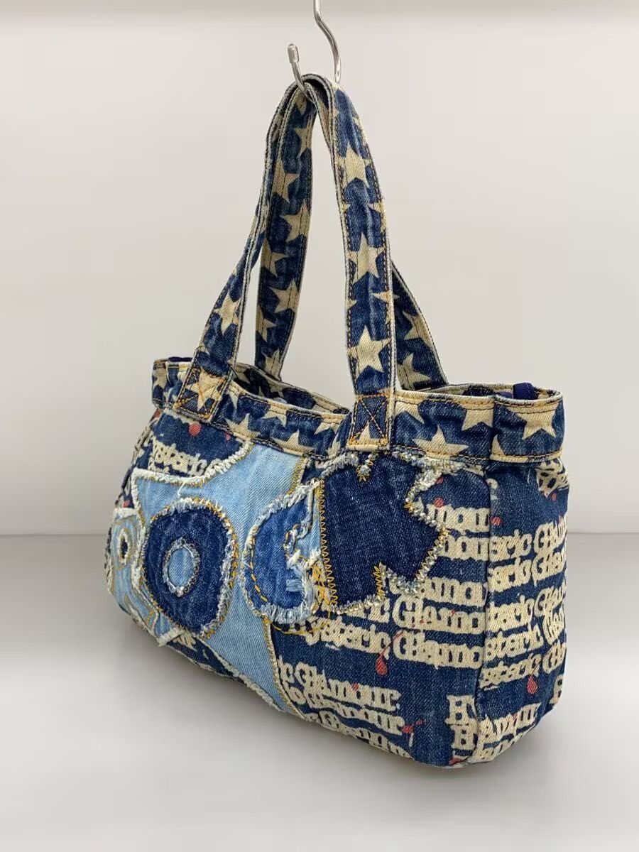 Hysteric Glamour Rock Star Patchwork Denim Tote Bag | Grailed