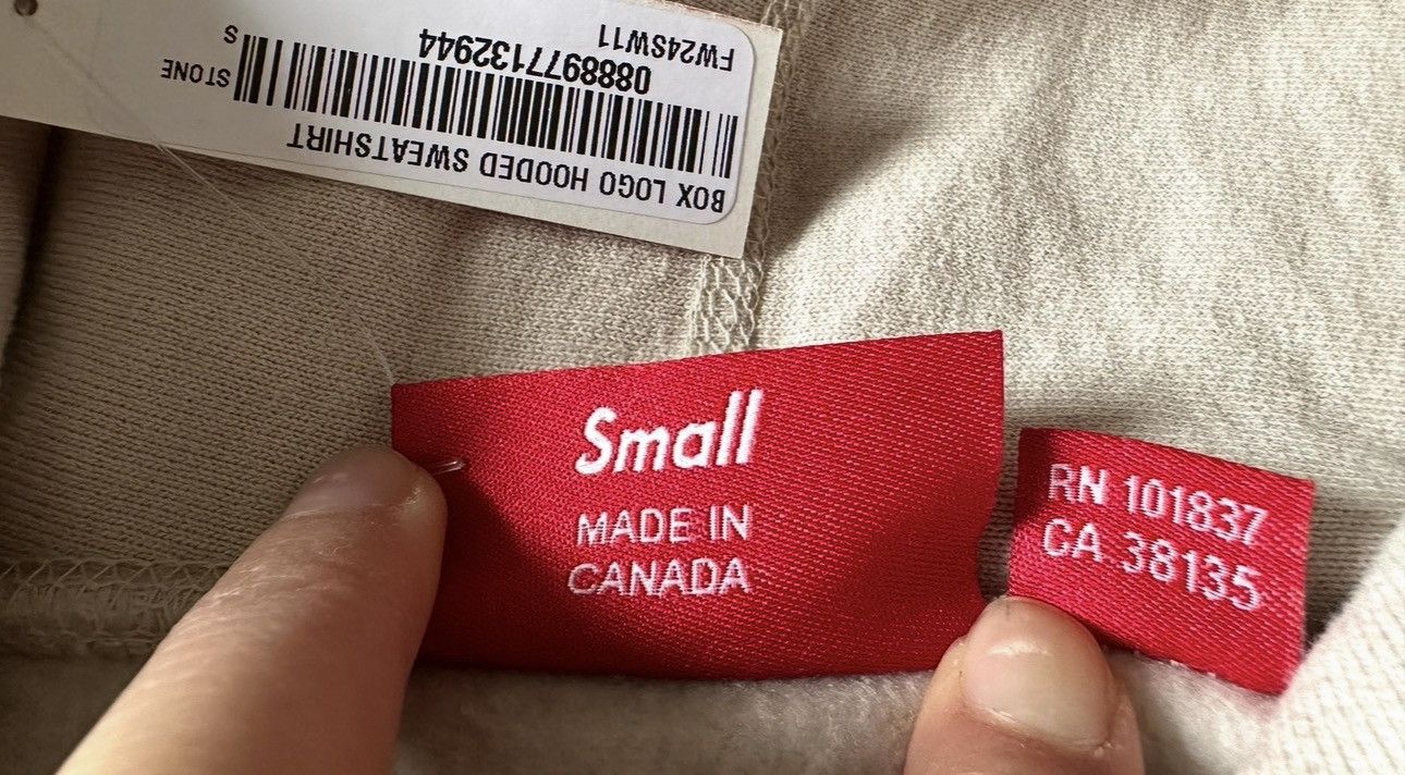 Supreme Supreme Box Logo Hooded Sweatshirt (FW24) Size US S / EU 44-46 / 1 - 3 Thumbnail