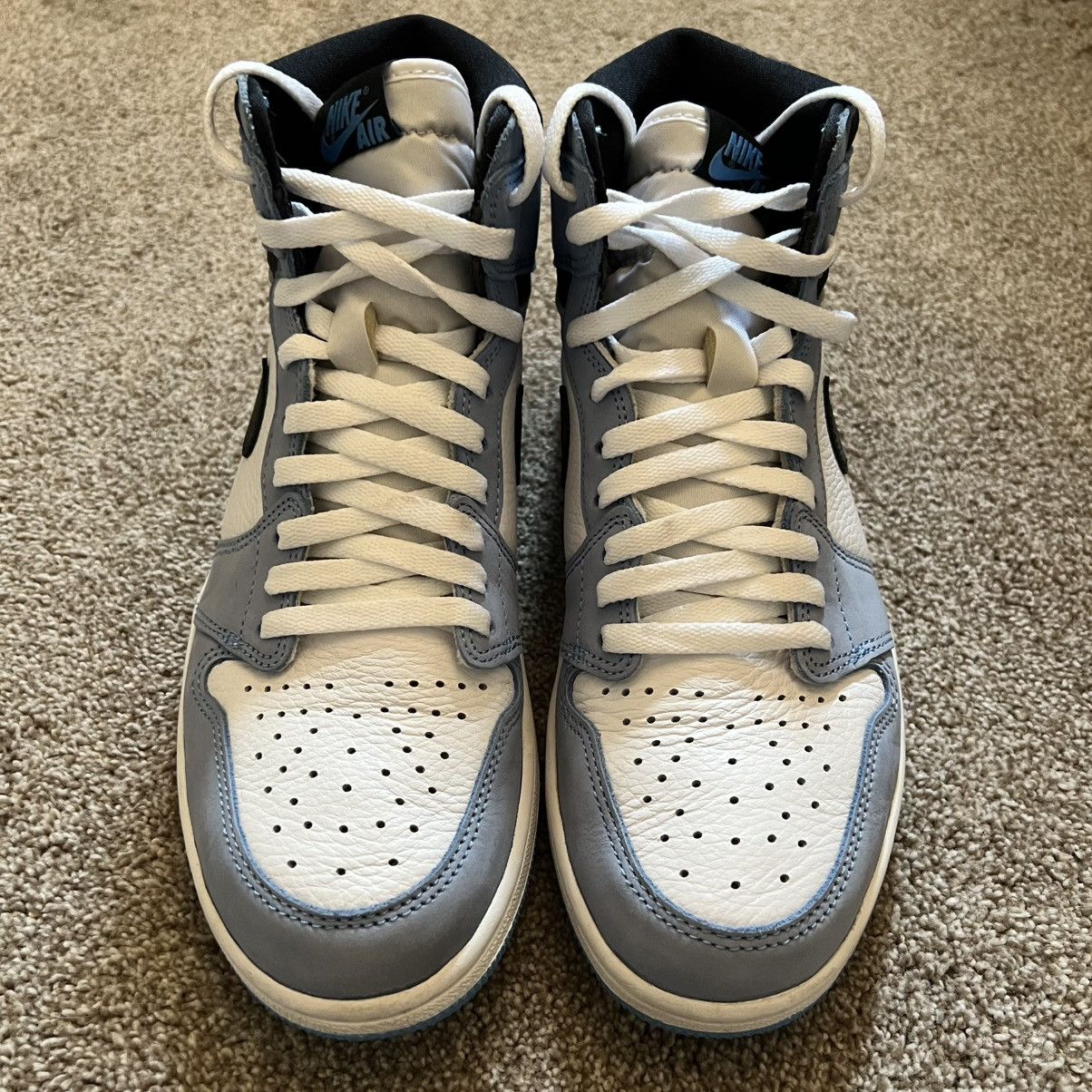 Jordan Brand 2021 Jordan 1 Retro High OG University Blue Size 9.5 Size US 9.5 / EU 42-43 - 2 Thumbnail