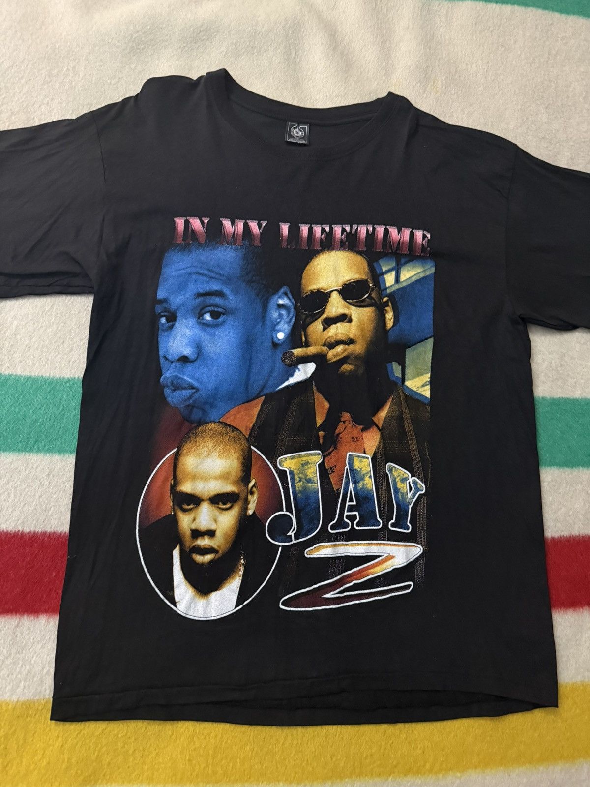 Rap Tees Vintage 90s JAY-Z Sunshine In My Lifetime Rap Tee Size XL Size US XL / EU 56 / 4 - 5 Thumbnail