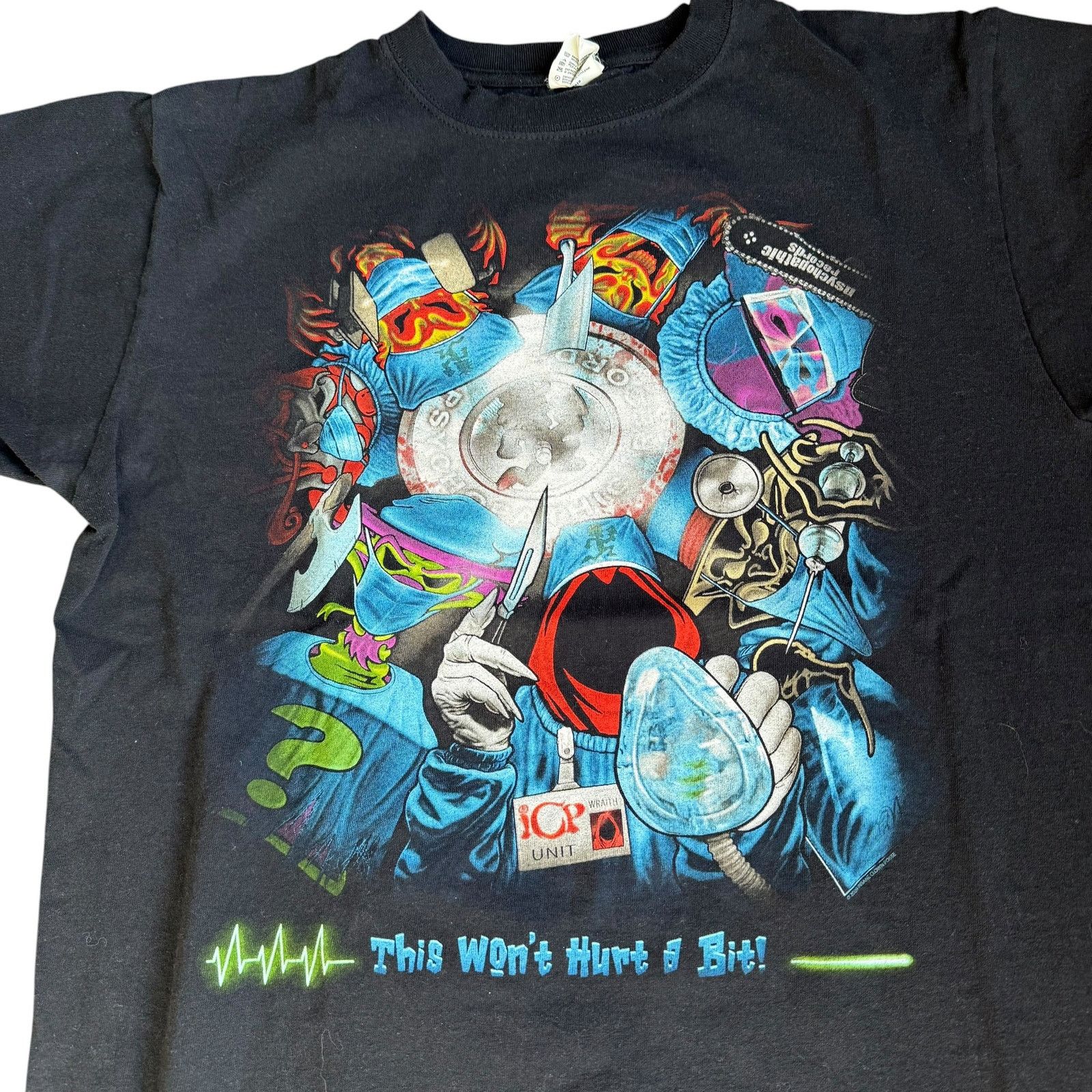 Anvil ICP Insane Clown Posse Rap Tee Double Sided Mens Large Size US L / EU 52-54 / 3 - 2 Thumbnail