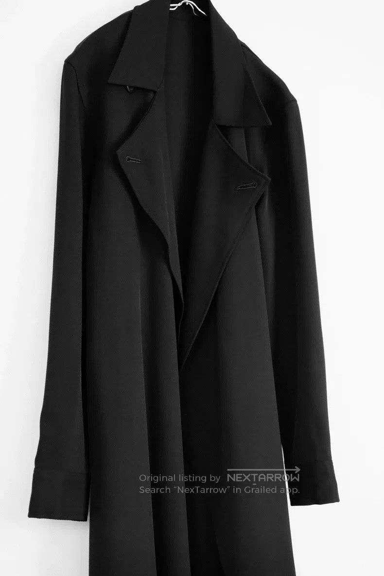 Y's Y's 96aw archive extra long asymmetric lapel robe Size ONE SIZE - 3 Thumbnail