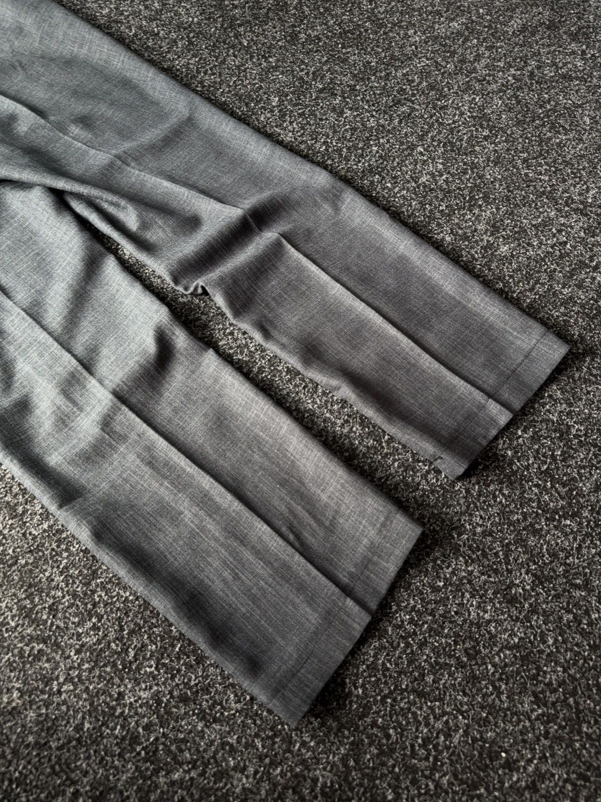 Designer Japanese Minimalist Wool Trousers Issey Miyake Style Size 28" / US 6 / IT 42 - 10 Thumbnail
