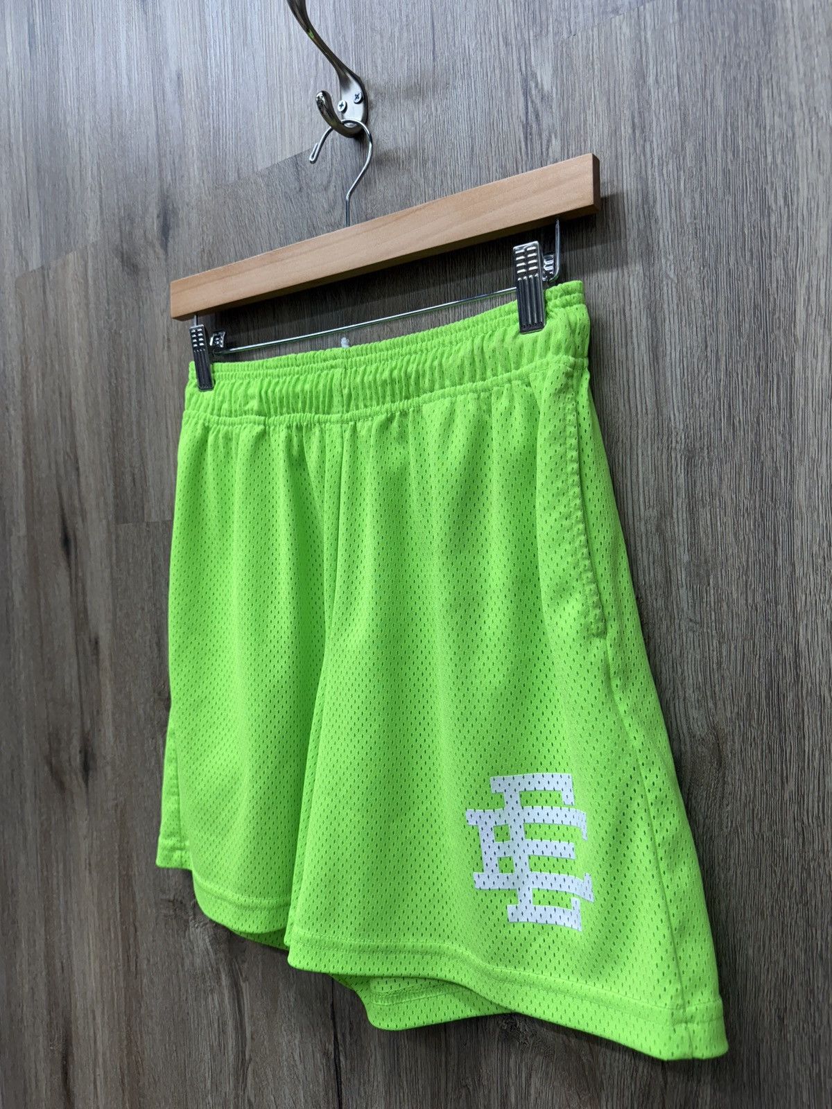 Eric Emanuel Eric Emmanuel Neon Green Shorts Size US 31 - 3 Thumbnail