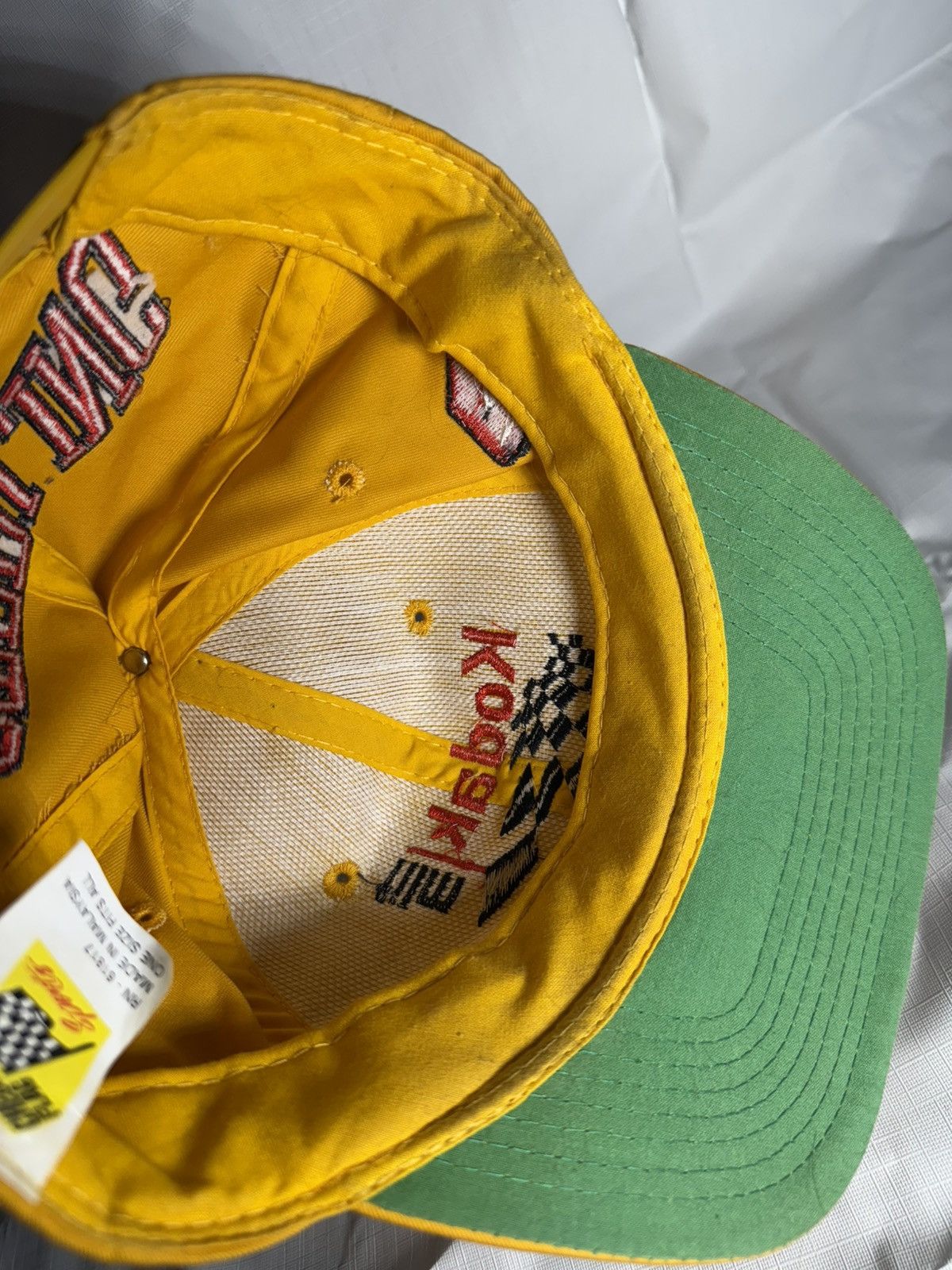 Kodak Yellow Vintage Kodak Racing Hat Size ONE SIZE - 6 Thumbnail