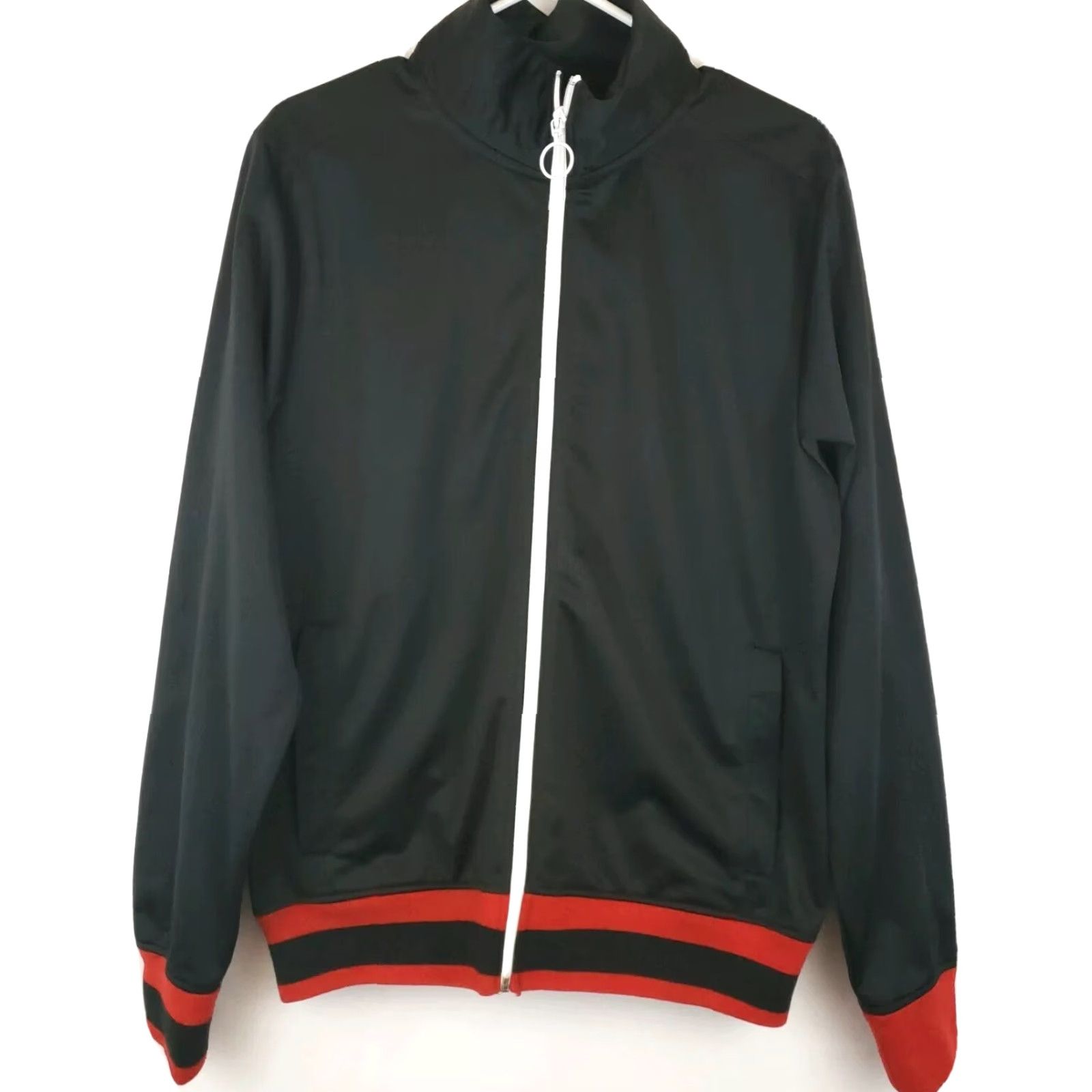 Guess GUESS Jacket Adult Medium Black Full Zip Pockets Embroidered Logo Mens M Brand: GUESS Type: Jacket Model: Guess Product Line: Guess Ladies? No. Size US M / EU 48-50 / 2 - 2 Thumbnail