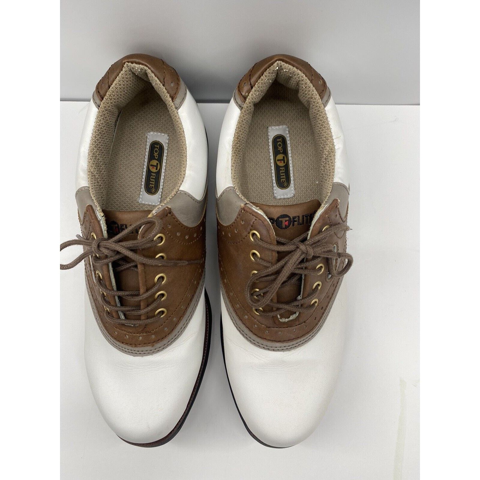 Top Flite TOP FLITE Doral Golf Shoes Men's Size 11 With Carrying Bag Size US 11 / EU 44 - 11 Thumbnail