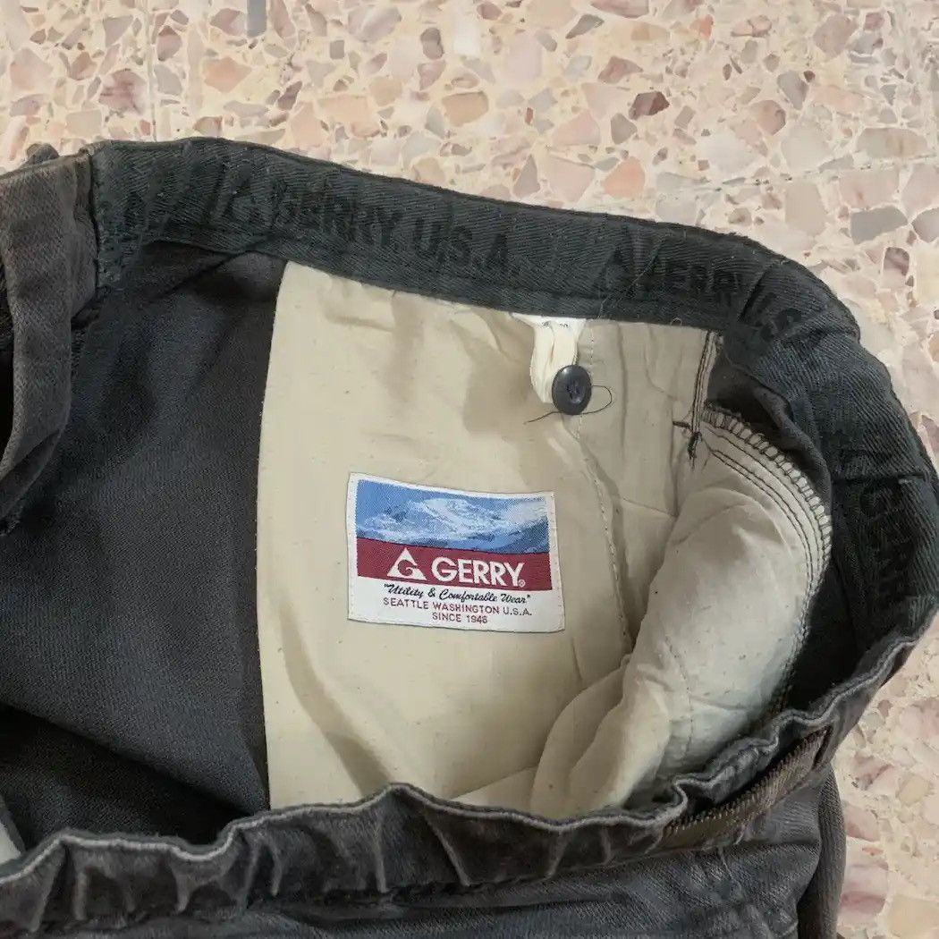 Sports Specialties × Vintage Vintage GERY USA Trousers Belt Duck Canvas Y2K Hiking Faded Size US 34 / EU 50 - 12 Thumbnail