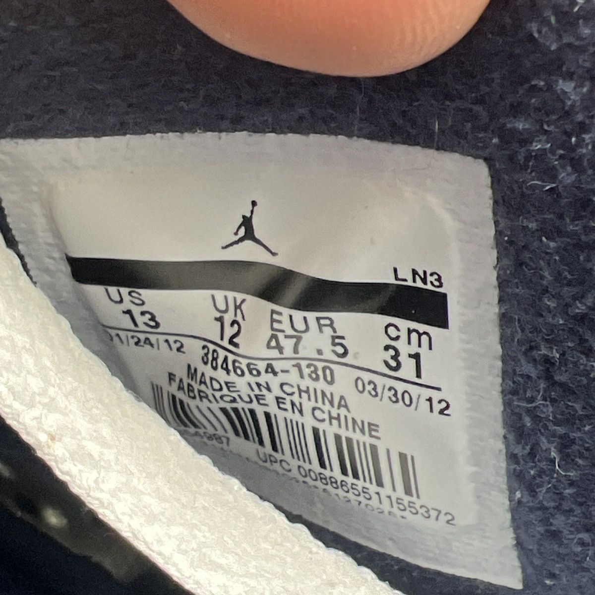Jordan Brand Air Jordan 6 Olympic Size US 13 / EU 46 - 9 Thumbnail