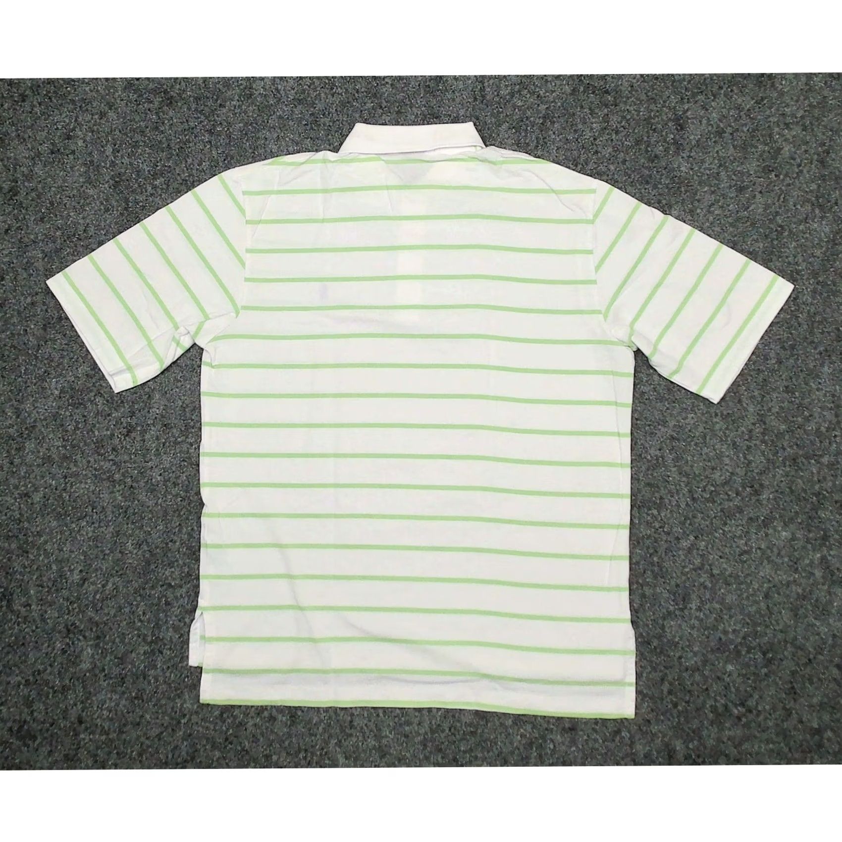 Polo Ralph Lauren Polo Ralph Lauren Striped Polo Shirt White Lime Green Purple Pony Y2K Mens Large Size US L / EU 52-54 / 3 - 4 Thumbnail
