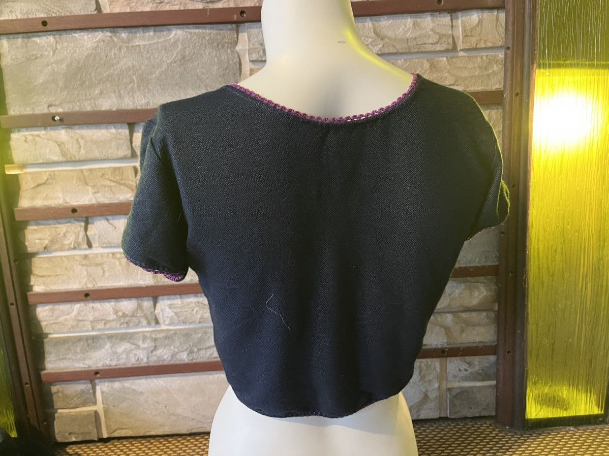 Current Mood Current Mood XL Dark Blue with Pink Button Shirt Size XL / US 12-14 / IT 48-50 - 2 Thumbnail