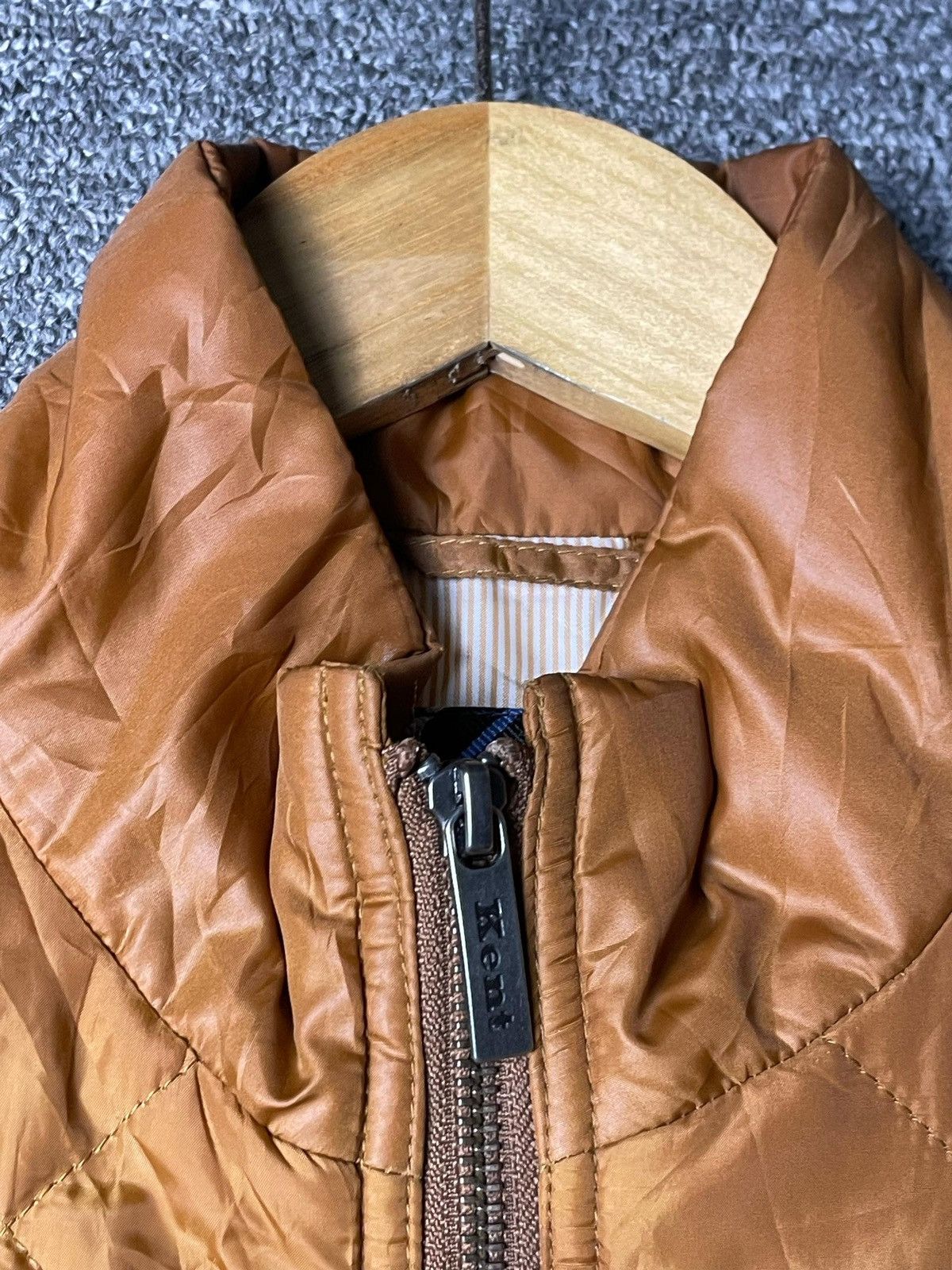 Japanese Brand KENT Brand Puffer Quilted Vests (6) Size US L / EU 52-54 / 3 - 11 Thumbnail